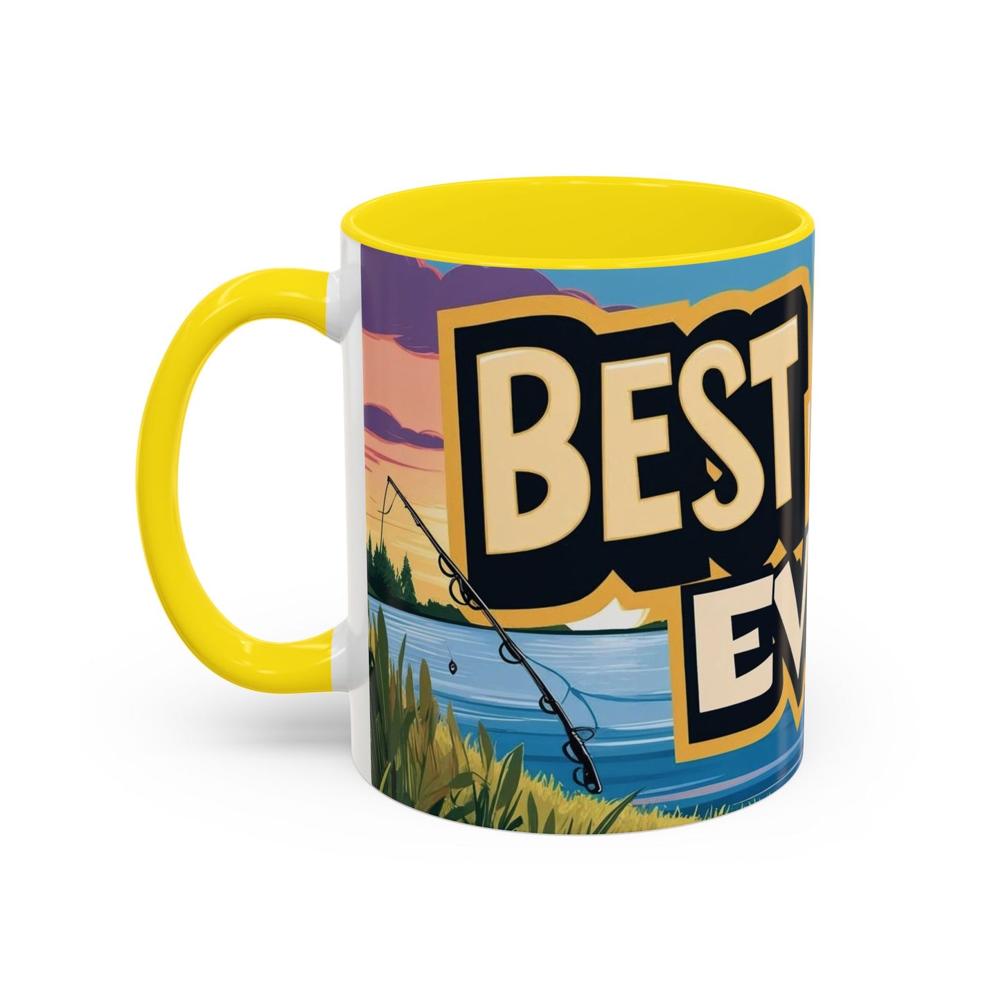 Best Dad Ever Fishing Coffee Mug - Perfect for Father's Day