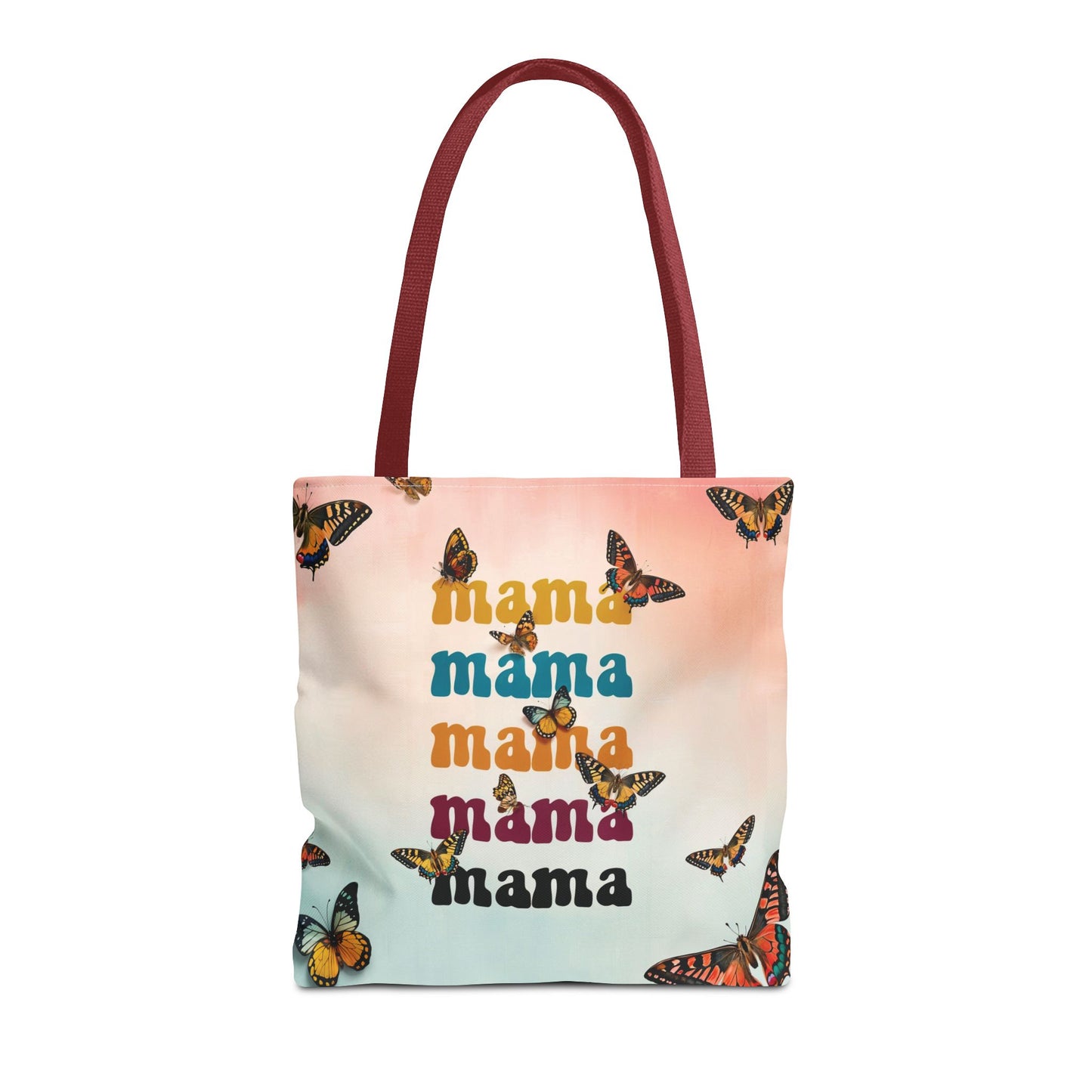 Colorful Mama Butterfly Tote Bag - Perfect for Moms on the Go