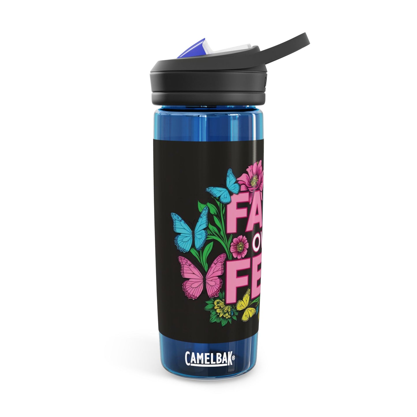 Faith Over Fear Water Bottle - CamelBak Eddy® 20oz/25oz