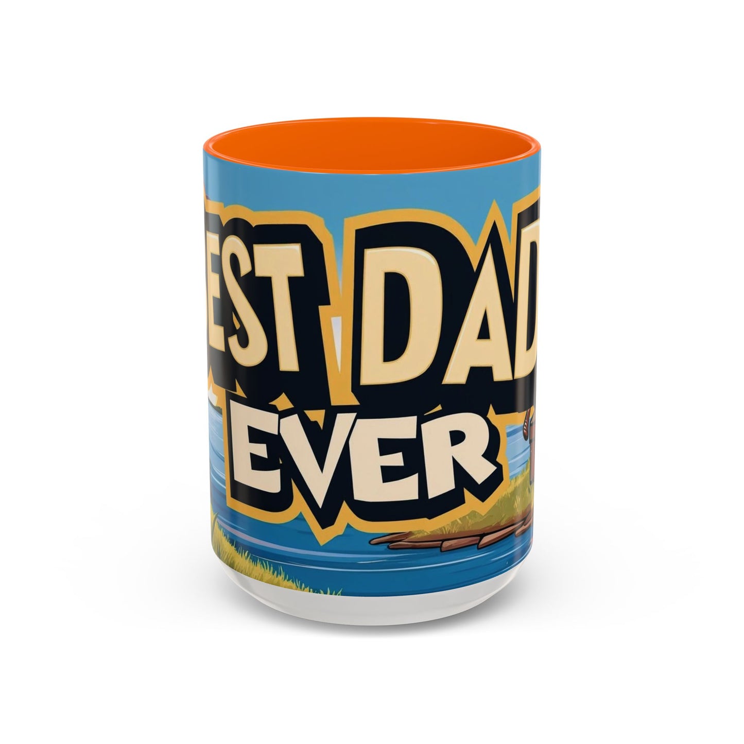 Best Dad Ever Fishing Coffee Mug - Perfect for Father's Day