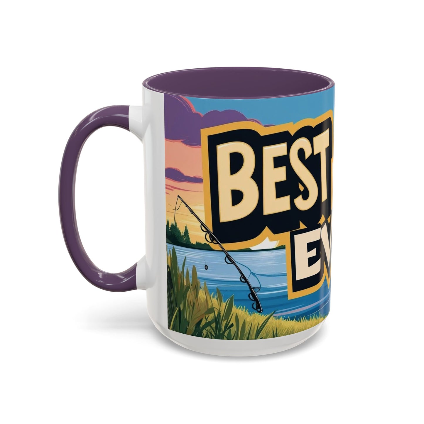 Best Dad Ever Fishing Coffee Mug - Perfect for Father's Day