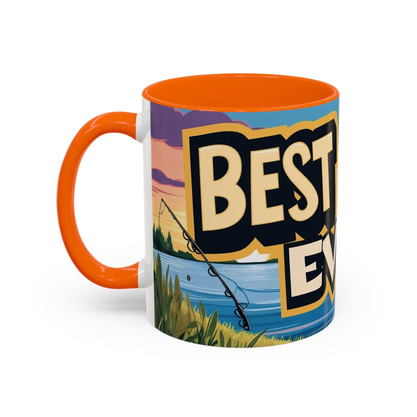 Best Dad Ever Fishing Coffee Mug - Perfect for Father's Day