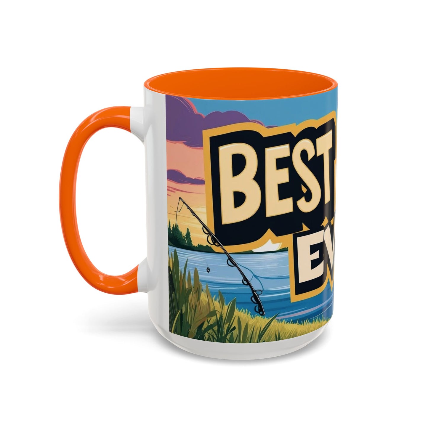 Best Dad Ever Fishing Coffee Mug - Perfect for Father's Day