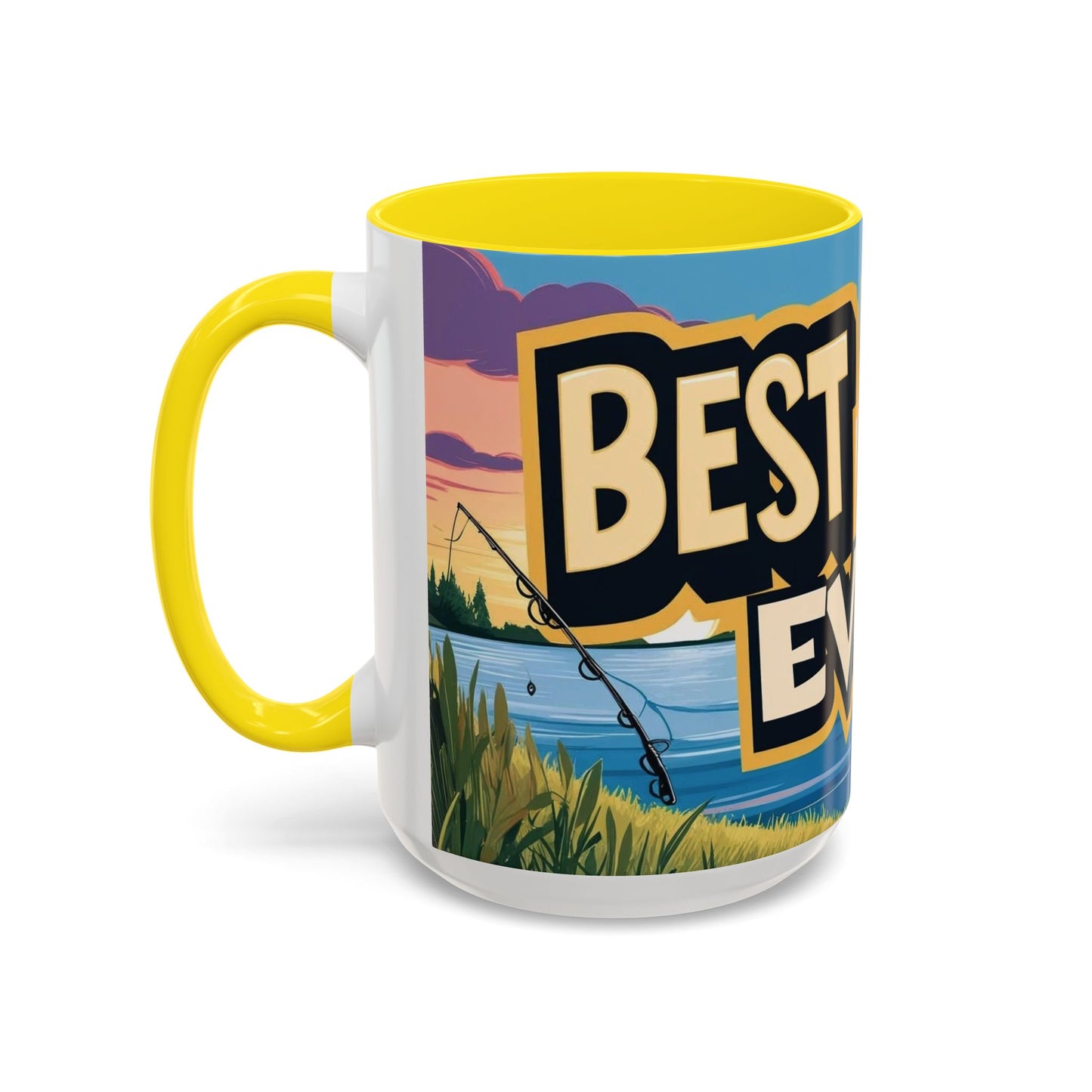 Best Dad Ever Fishing Coffee Mug - Perfect for Father's Day
