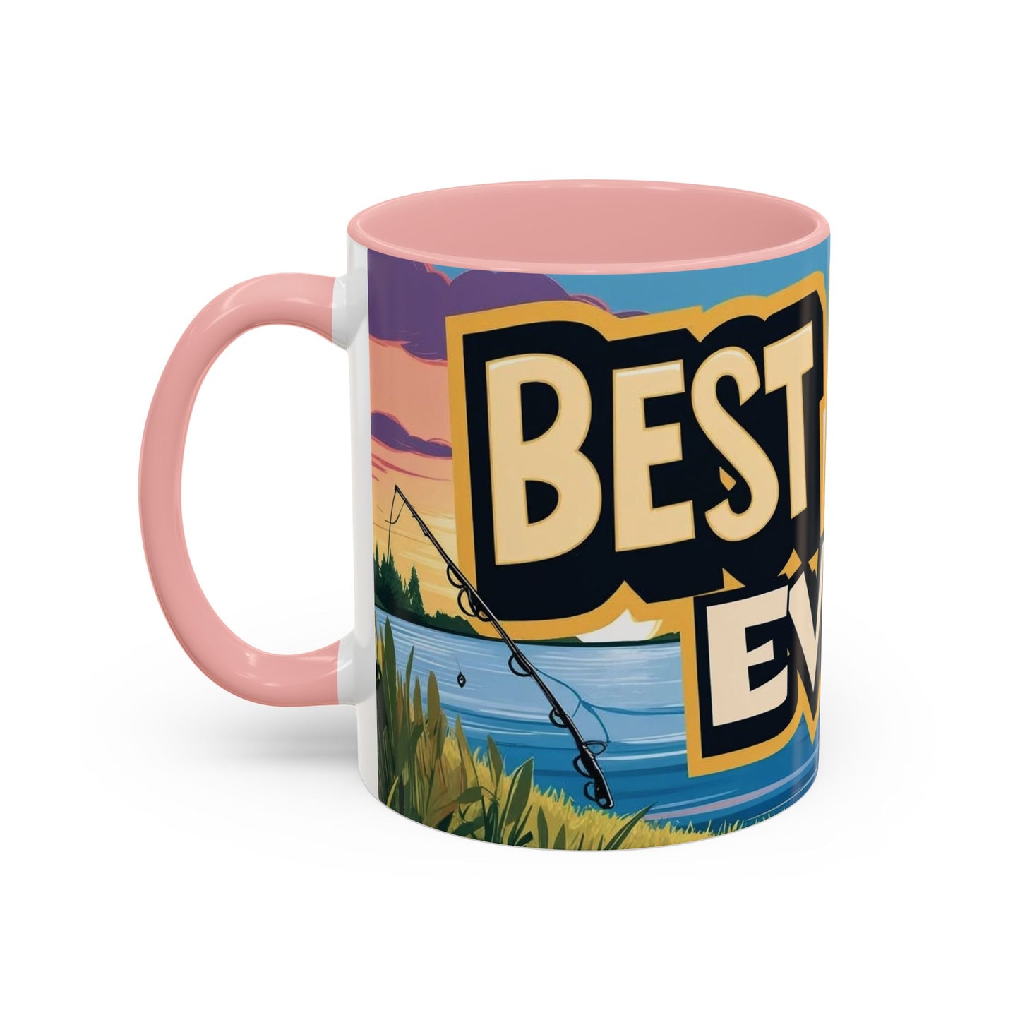 Best Dad Ever Fishing Coffee Mug - Perfect for Father's Day