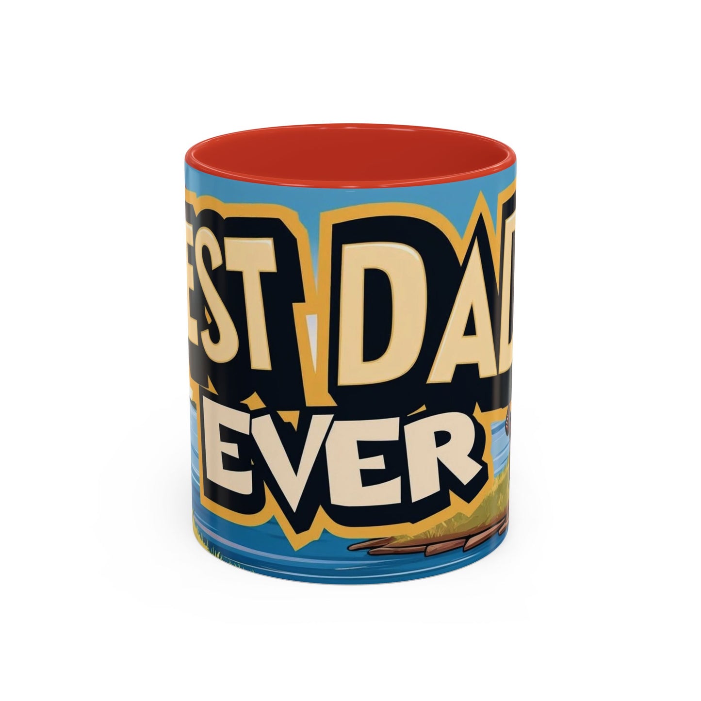 Best Dad Ever Fishing Coffee Mug - Perfect for Father's Day