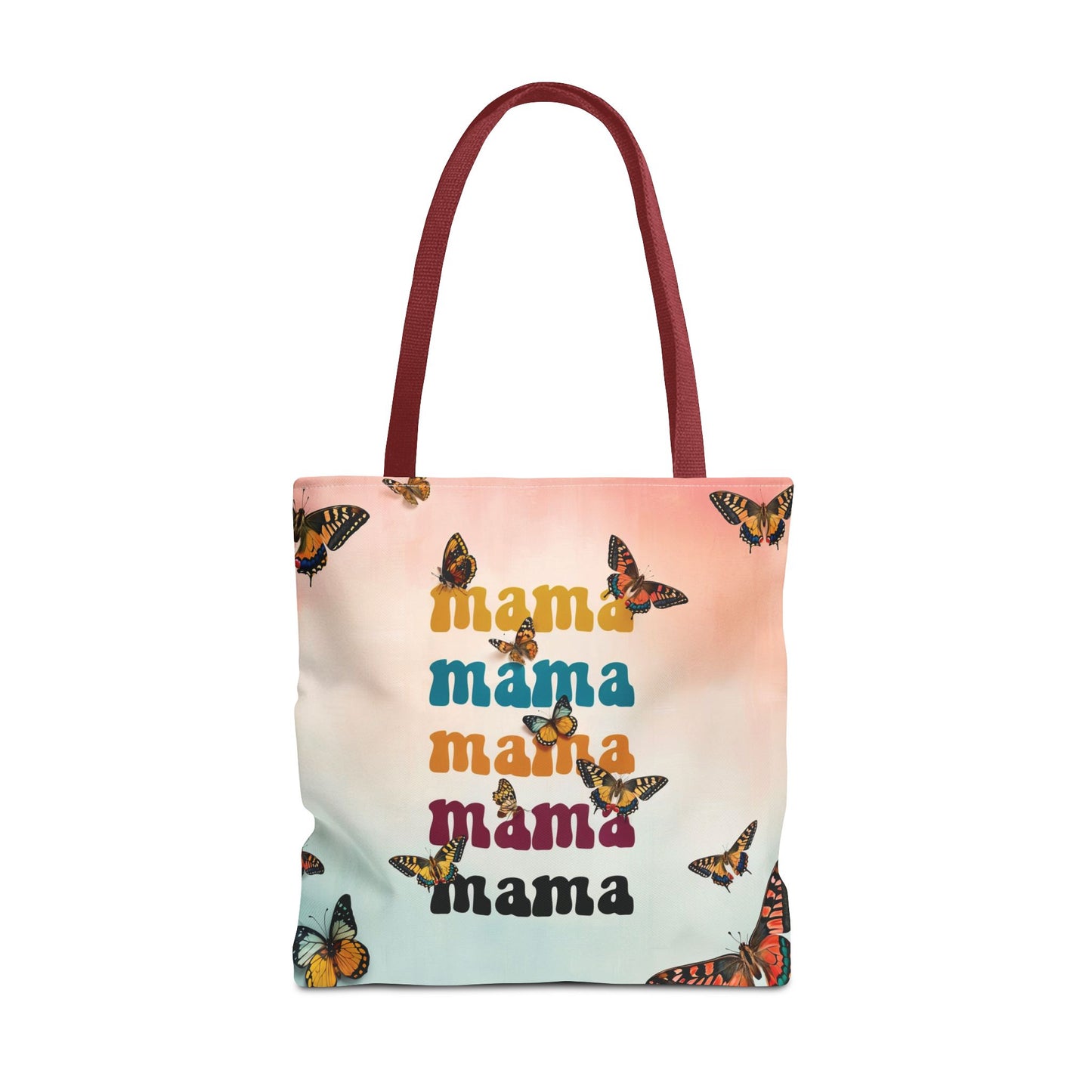 Colorful Mama Butterfly Tote Bag - Perfect for Moms on the Go