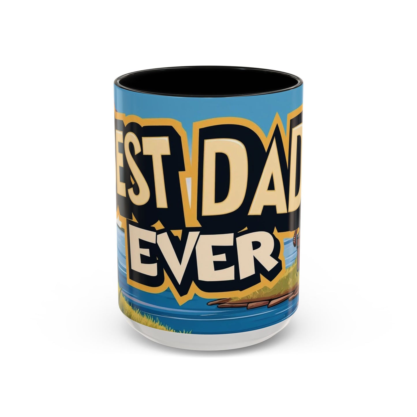 Best Dad Ever Fishing Coffee Mug - Perfect for Father's Day