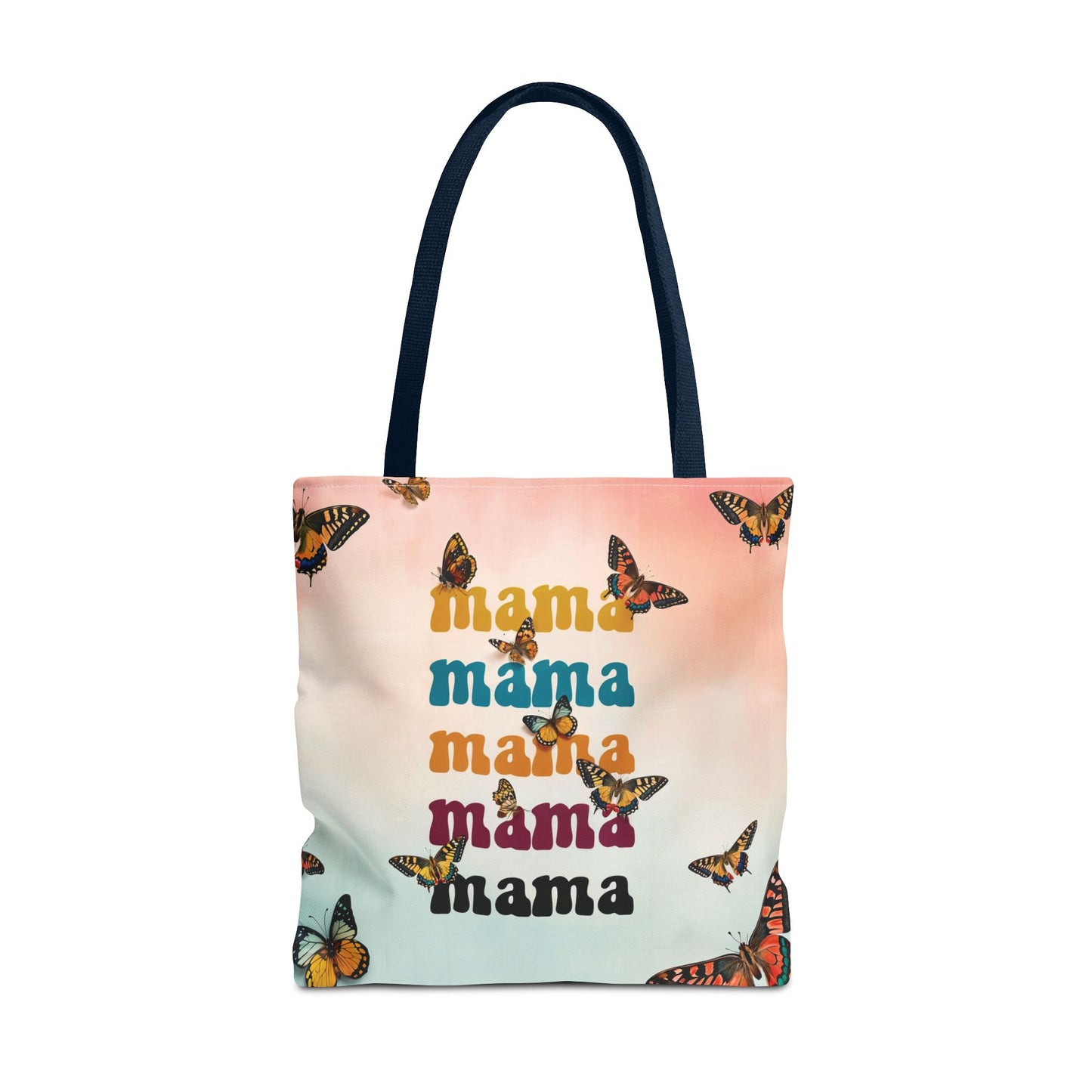 Colorful Mama Butterfly Tote Bag - Perfect for Moms on the Go