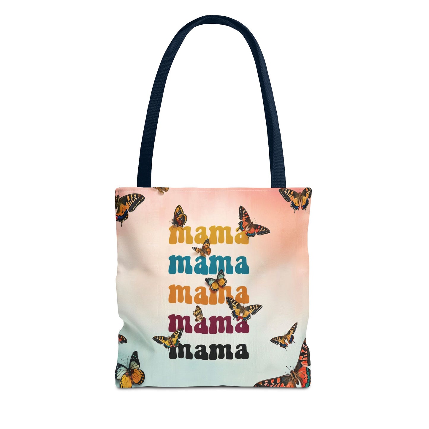Colorful Mama Butterfly Tote Bag - Perfect for Moms on the Go