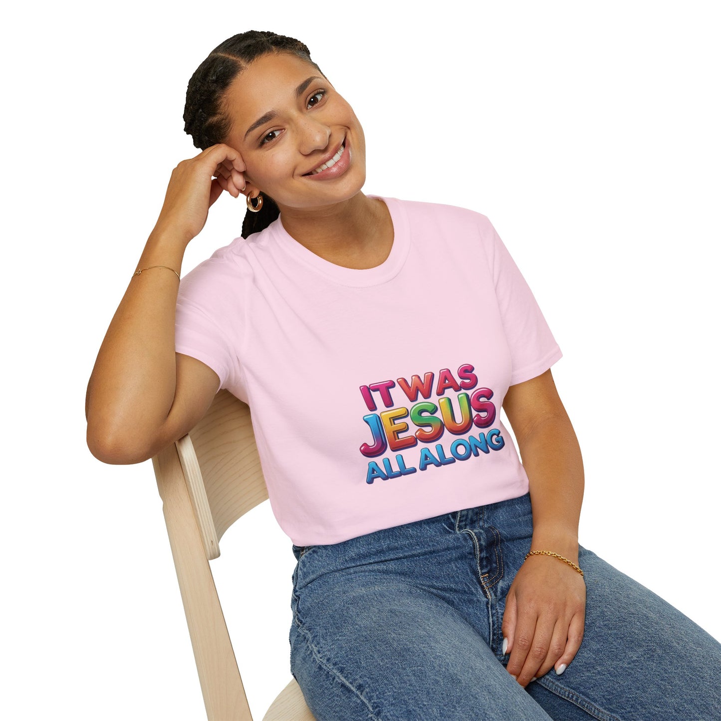 Religious T-Shirt - Jesus All Along