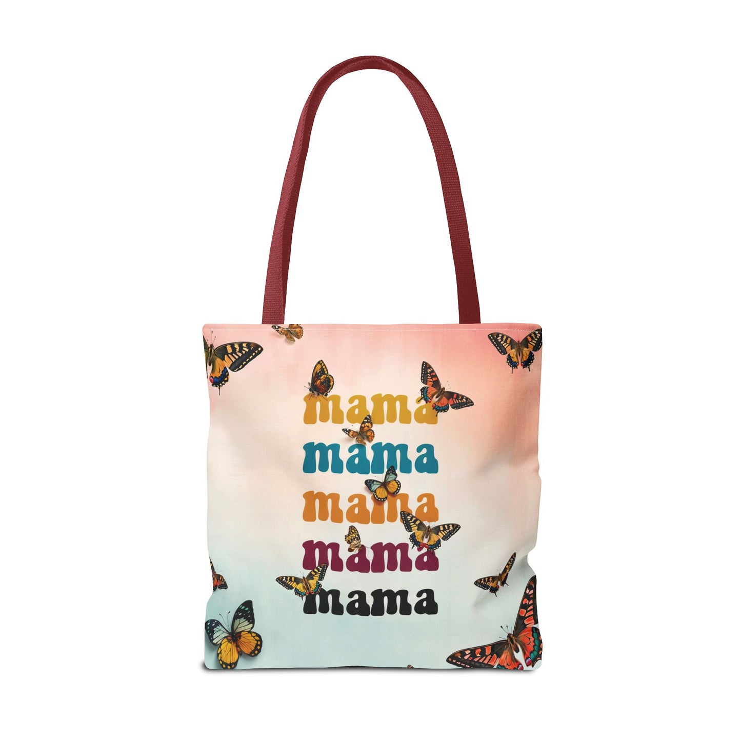 Colorful Mama Butterfly Tote Bag - Perfect for Moms on the Go