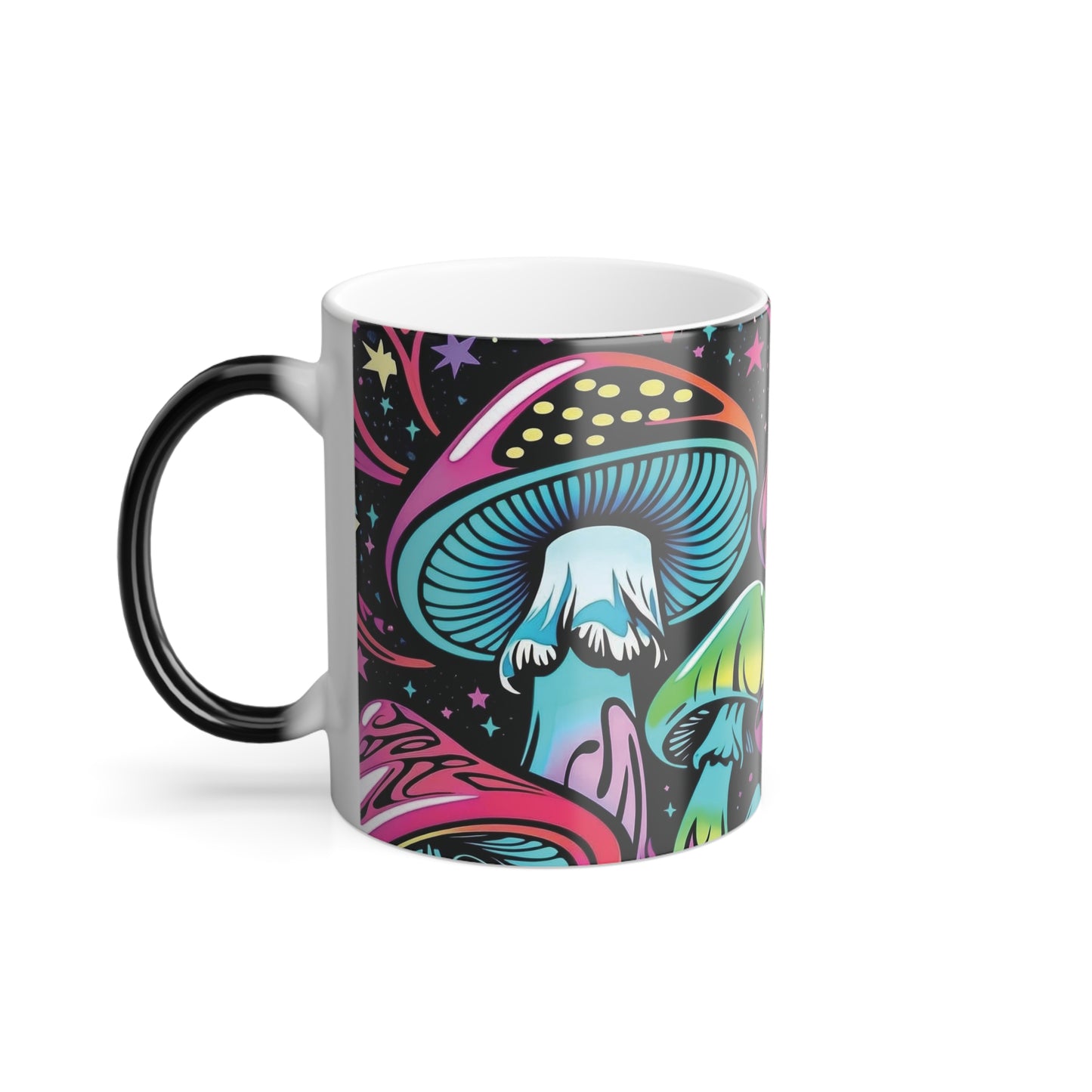Color Morphing Mug – Psychedelic Mushroom Design