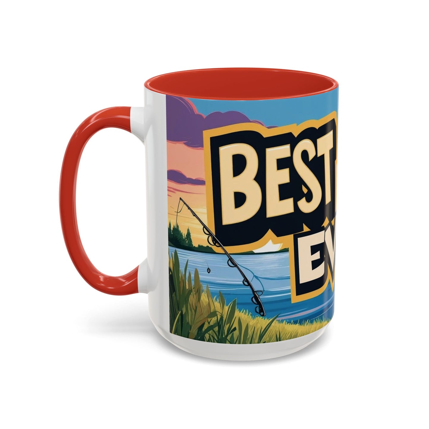 Best Dad Ever Fishing Coffee Mug - Perfect for Father's Day