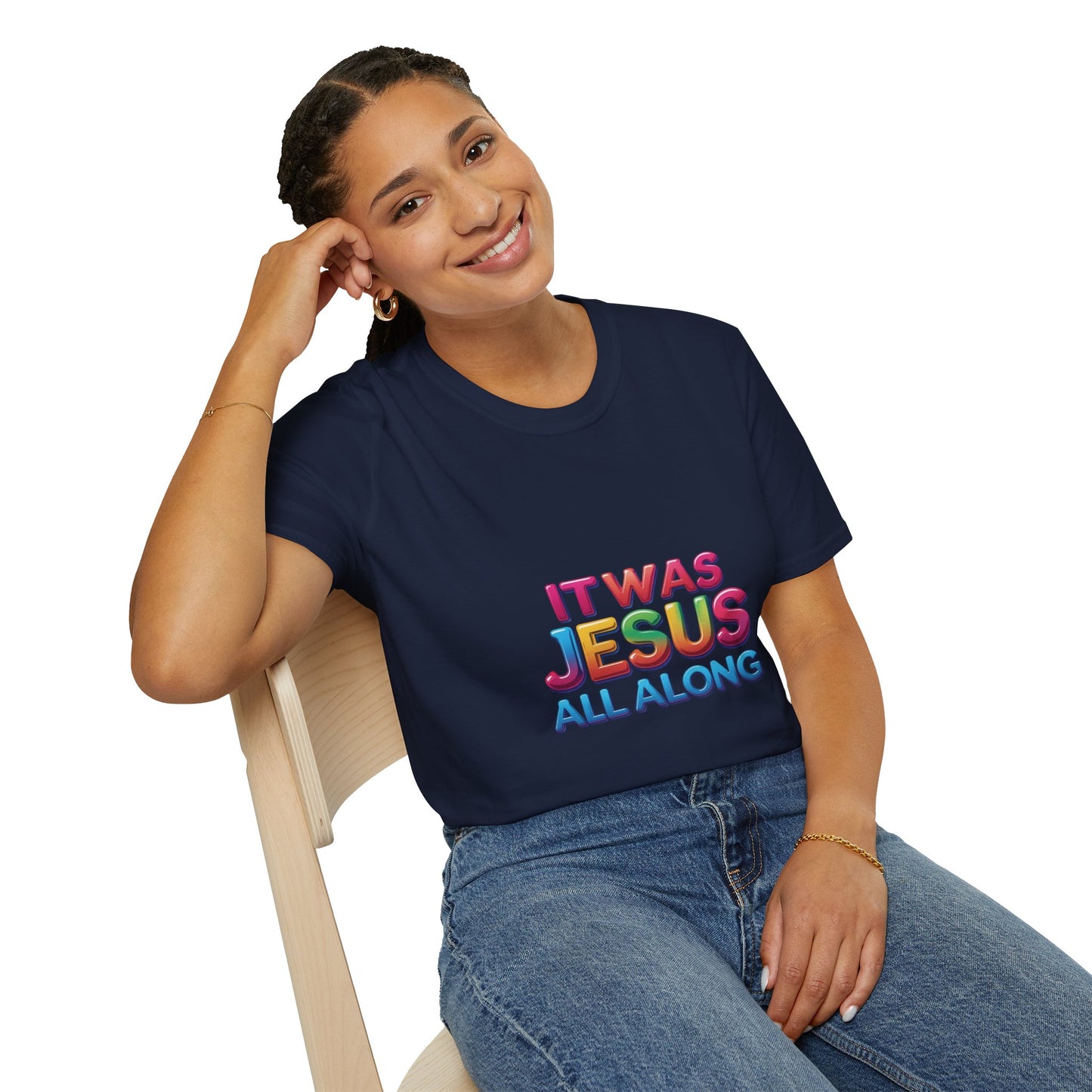 Religious T-Shirt - Jesus All Along
