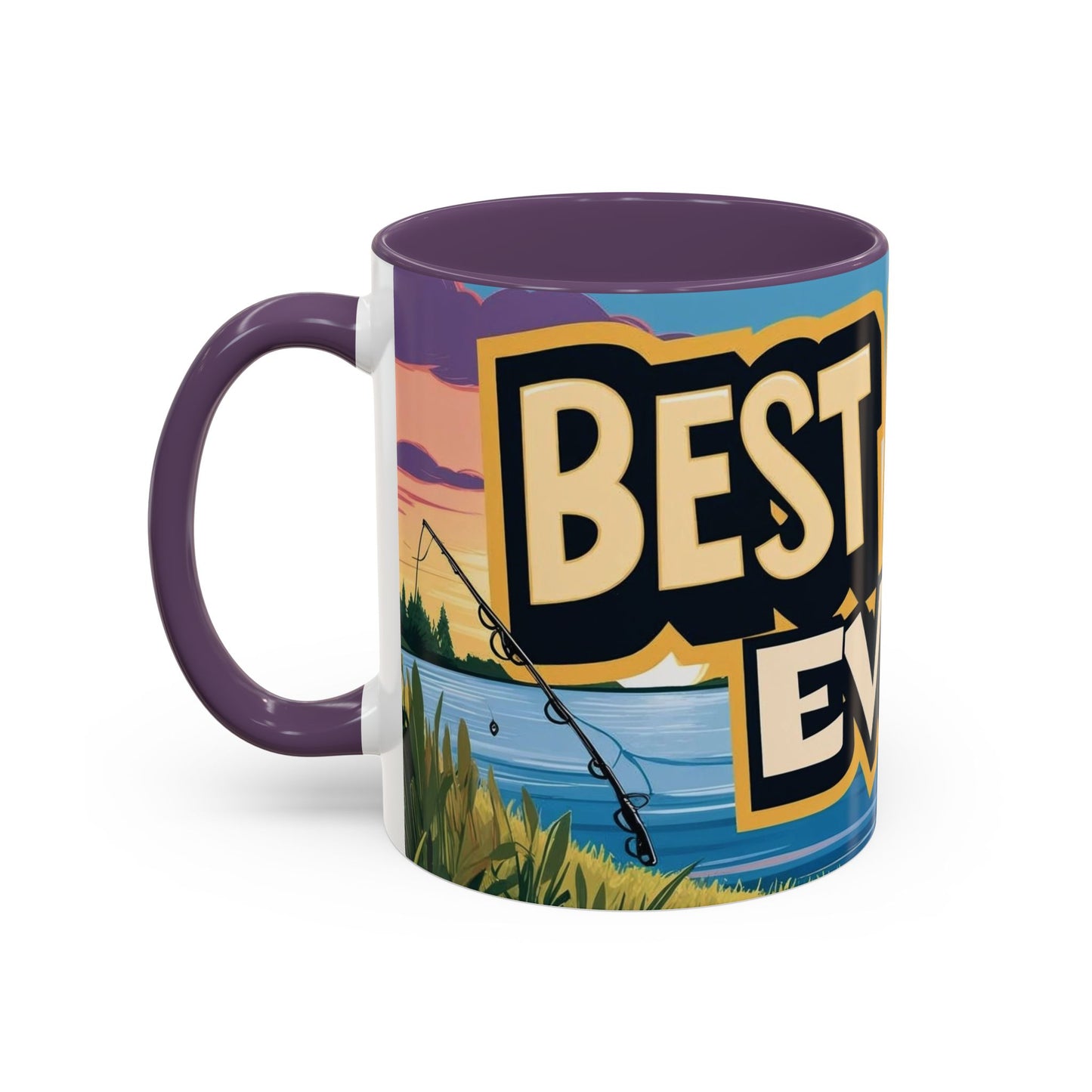 Best Dad Ever Fishing Coffee Mug - Perfect for Father's Day