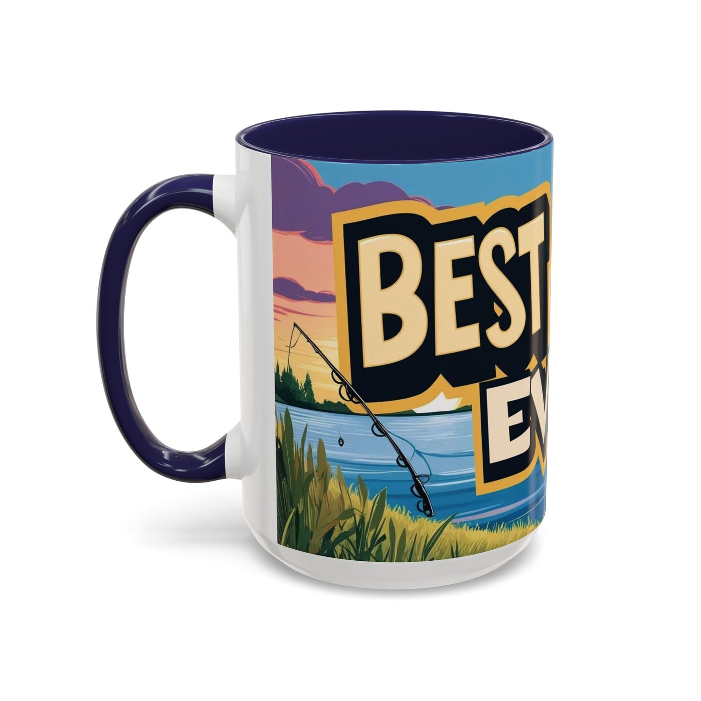 Best Dad Ever Fishing Coffee Mug - Perfect for Father's Day