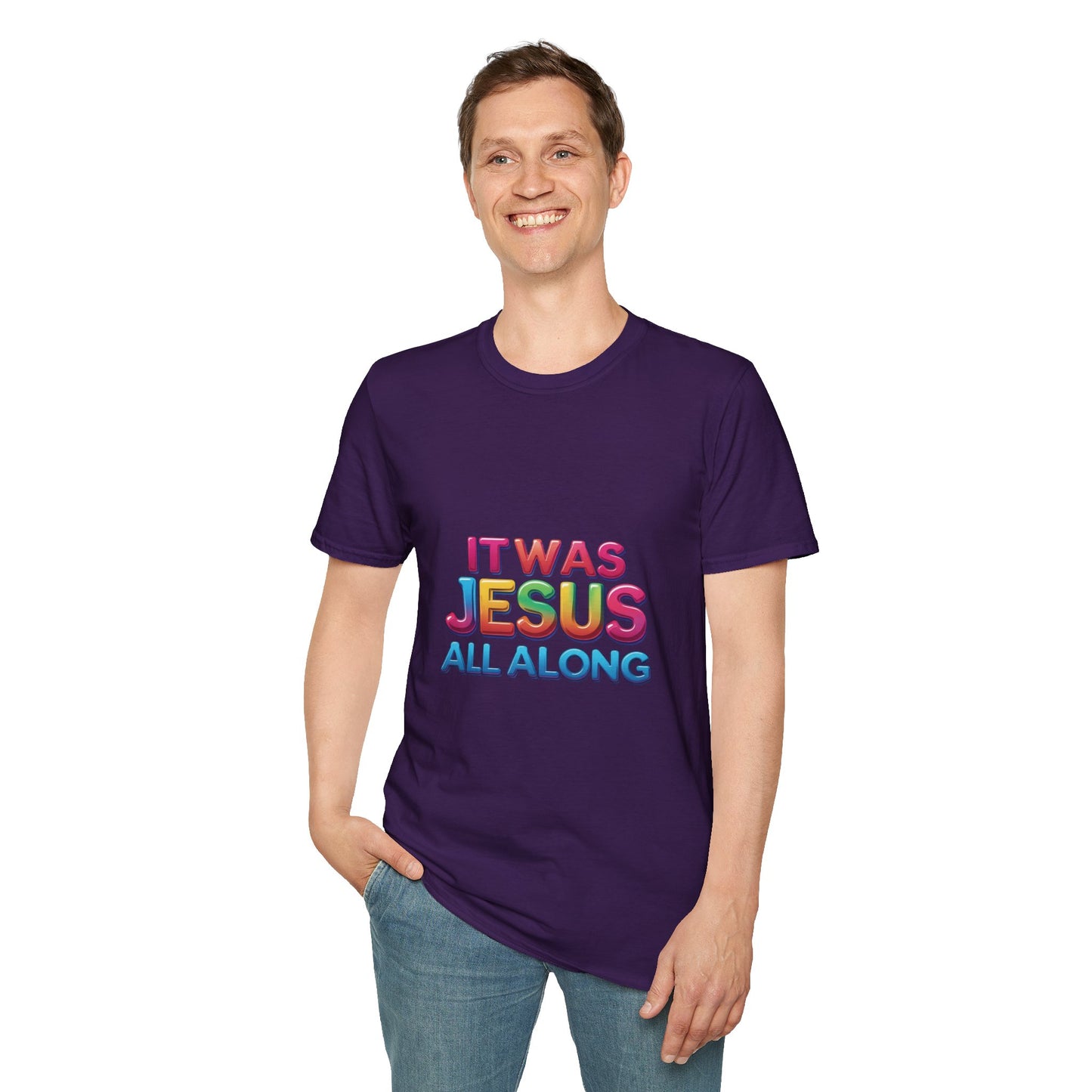 Religious T-Shirt - Jesus All Along