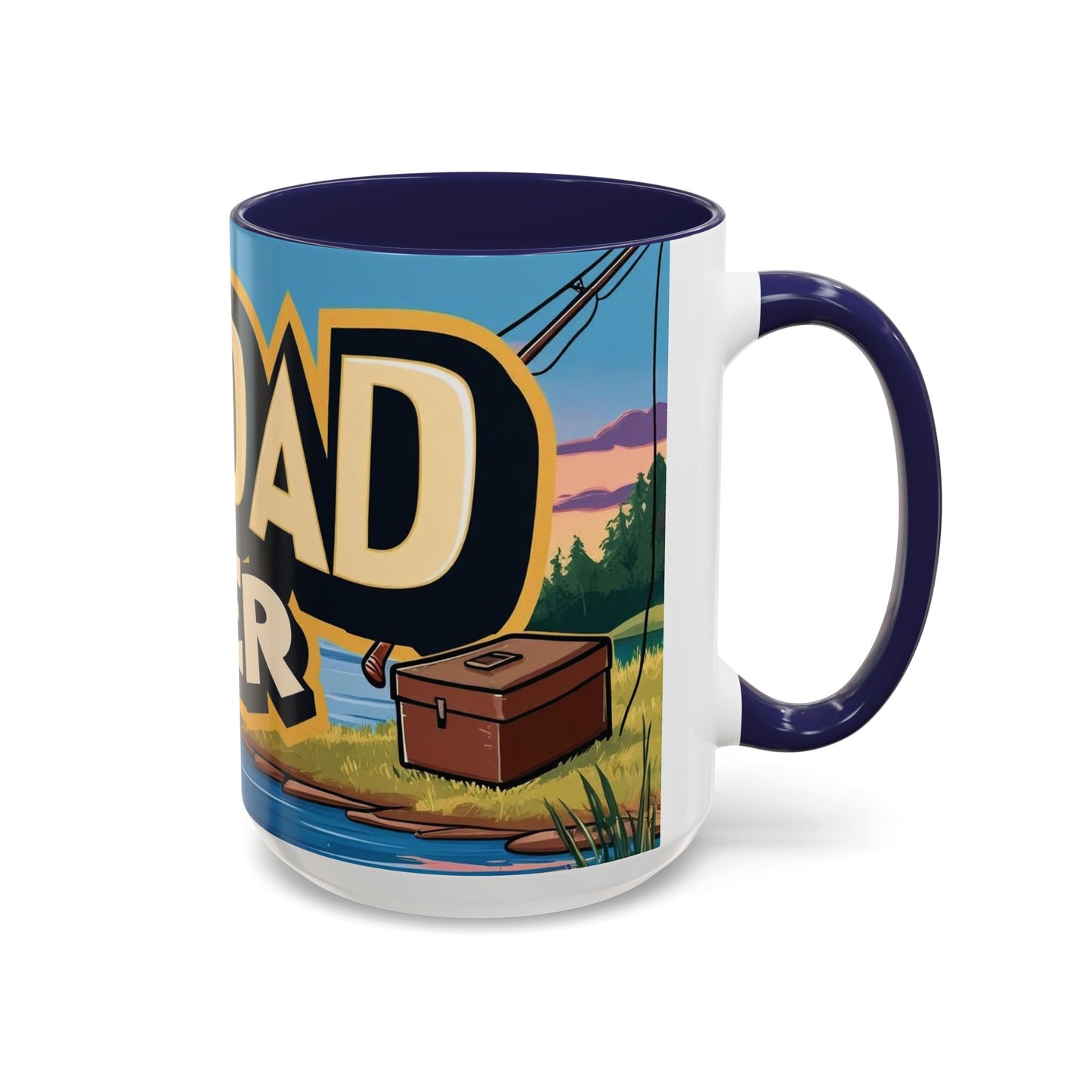 Best Dad Ever Fishing Coffee Mug - Perfect for Father's Day