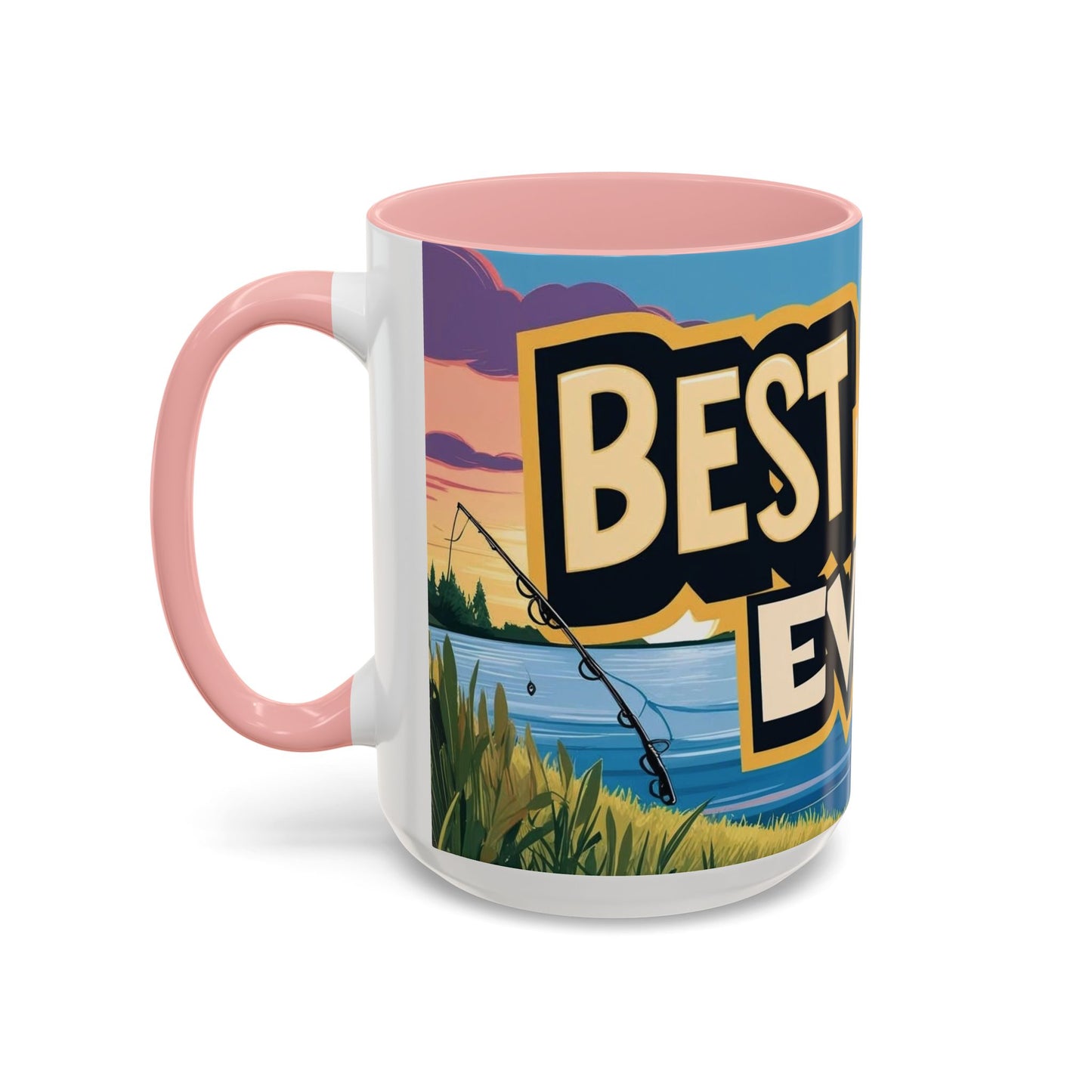 Best Dad Ever Fishing Coffee Mug - Perfect for Father's Day