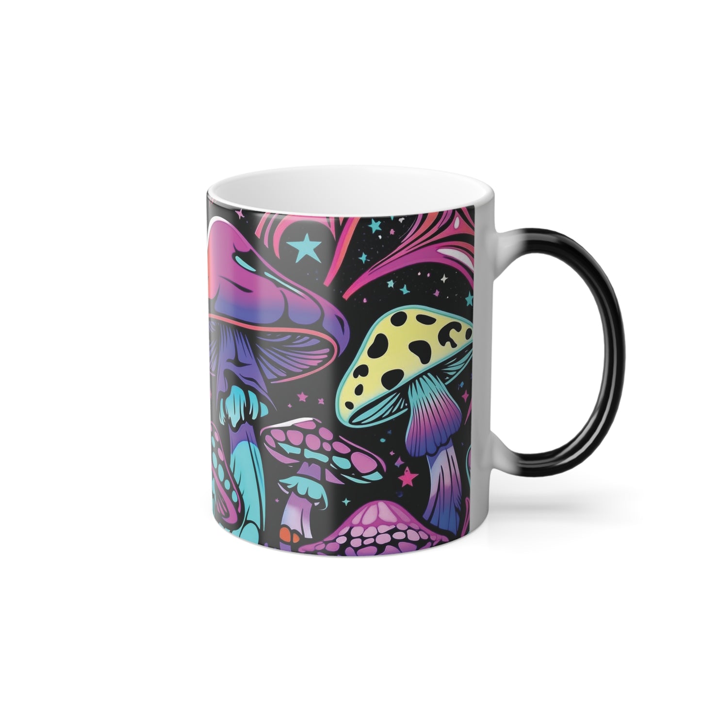 Color Morphing Mug – Psychedelic Mushroom Design
