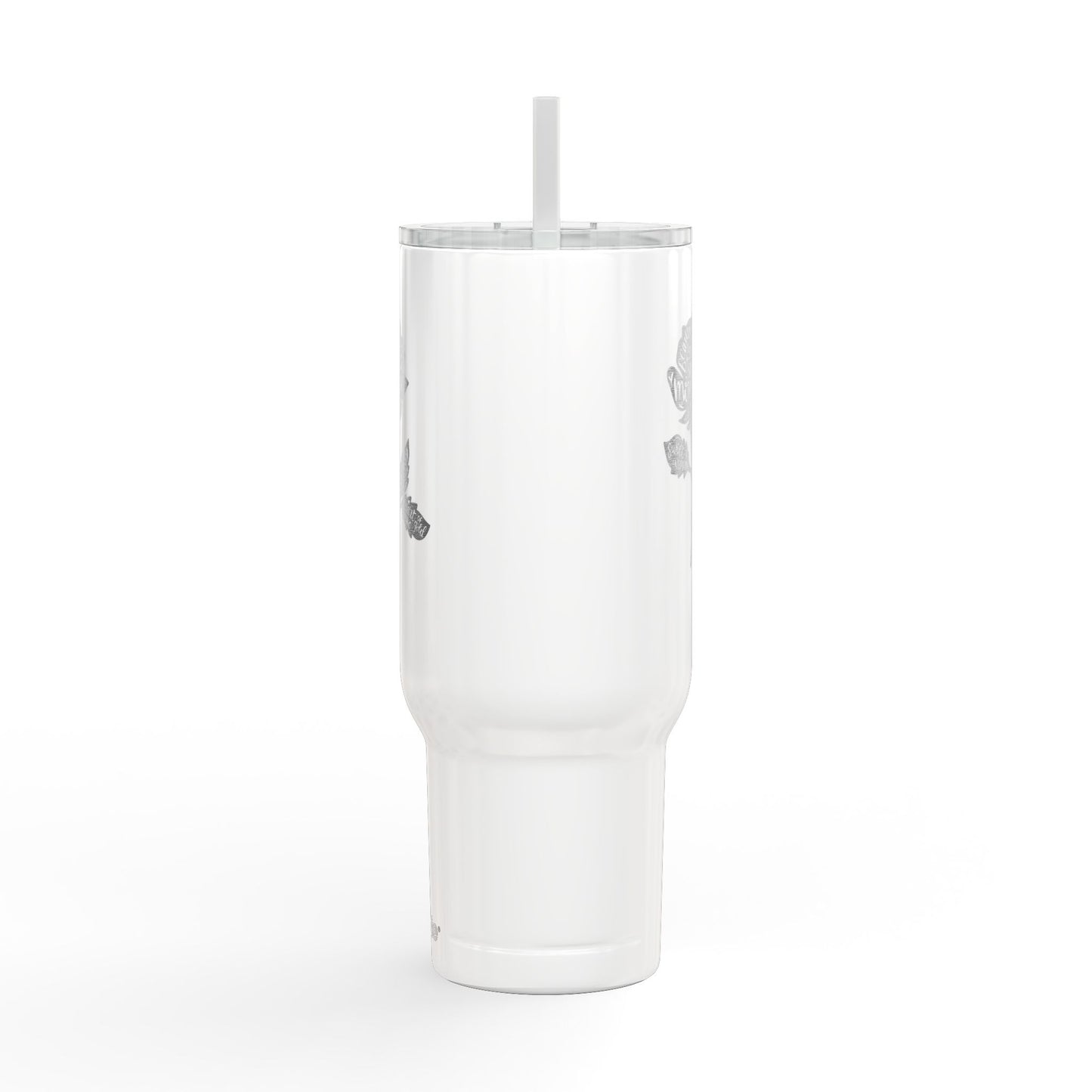 Engraved Insulated Tumbler - 40oz Floral Design, Perfect Gift for Mother's Day