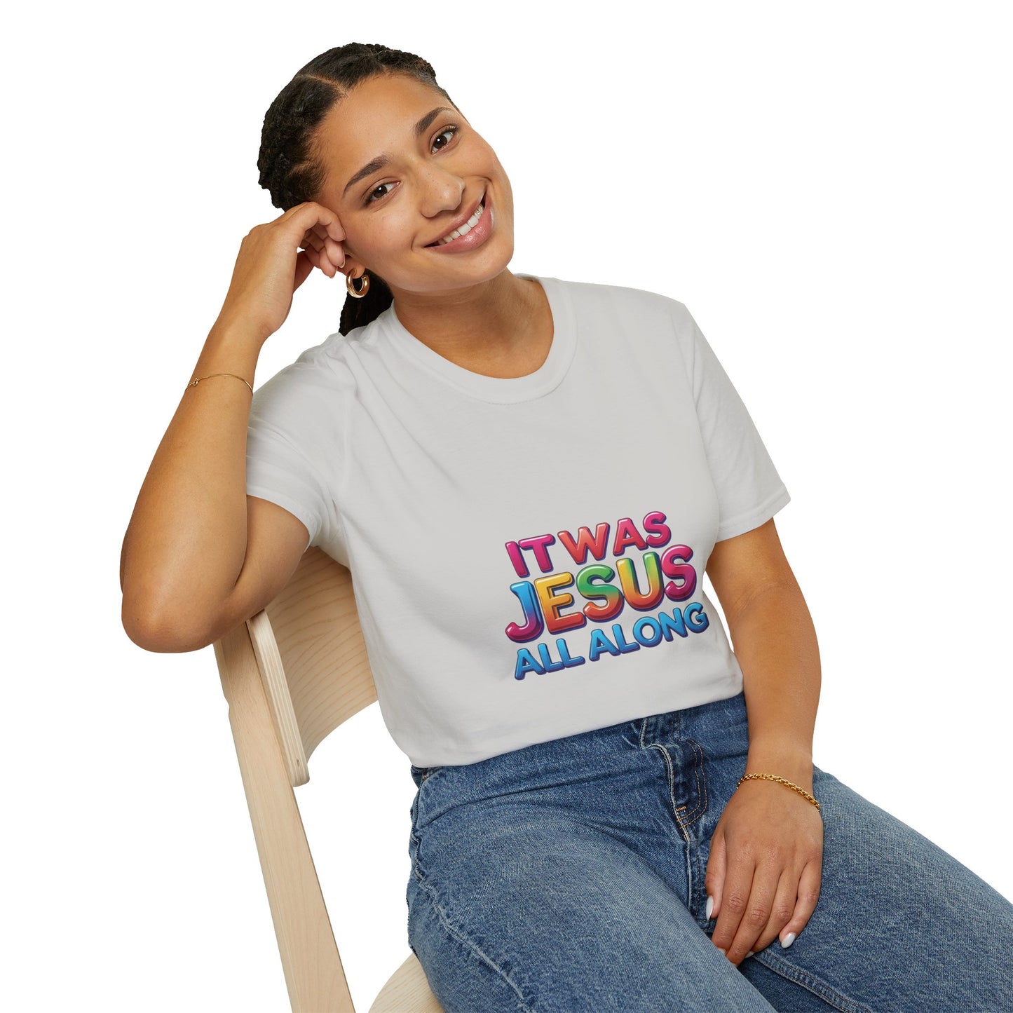 Religious T-Shirt - Jesus All Along