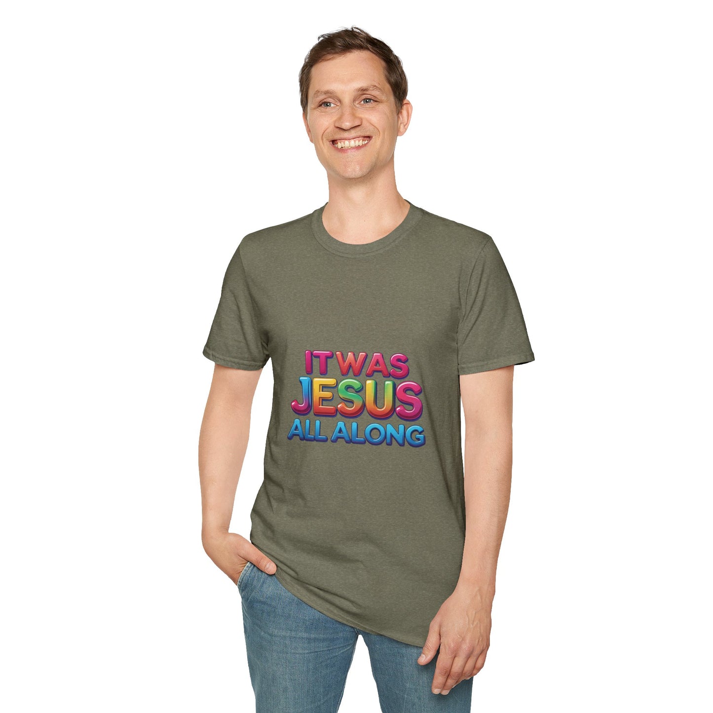 Religious T-Shirt - Jesus All Along