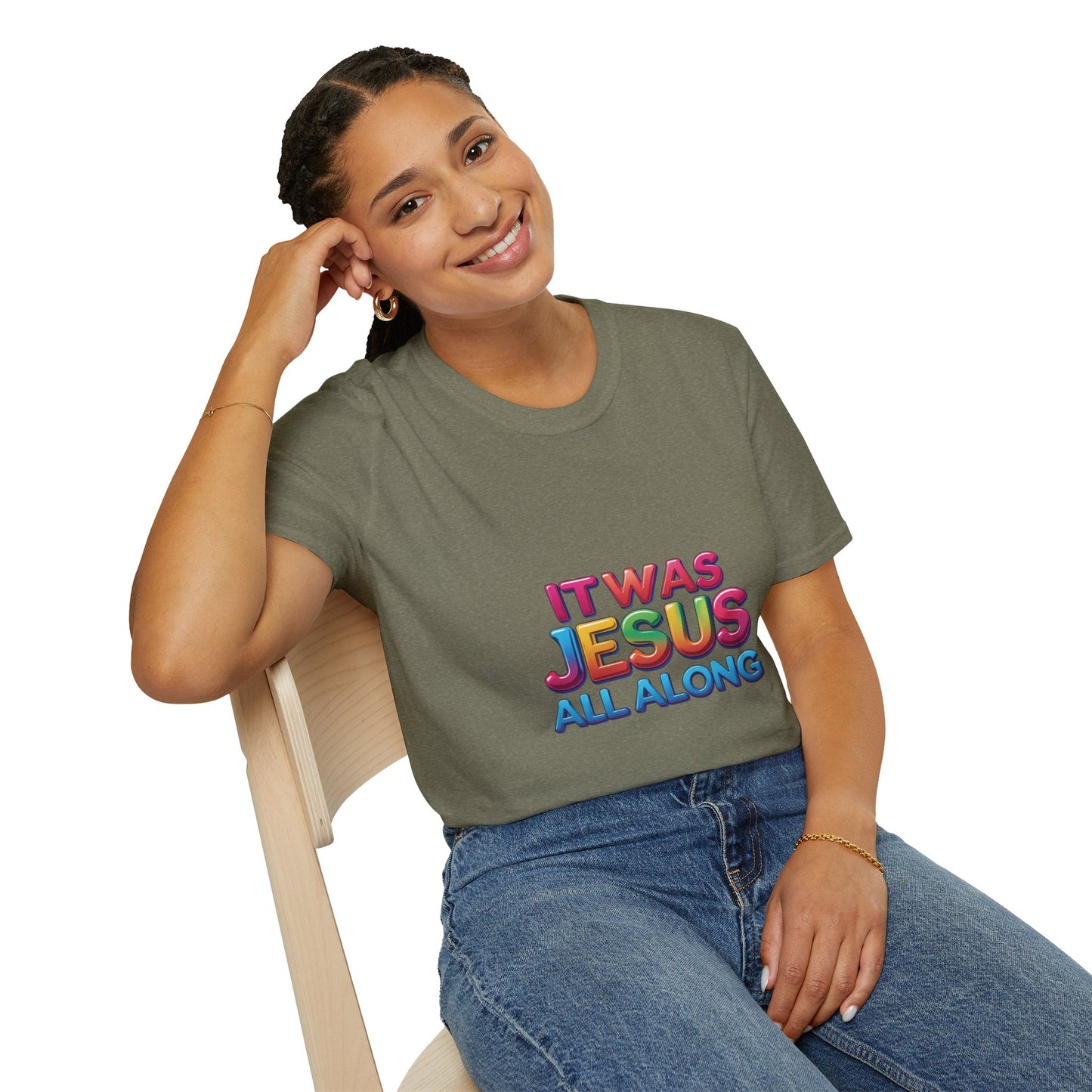Religious T-Shirt - Jesus All Along