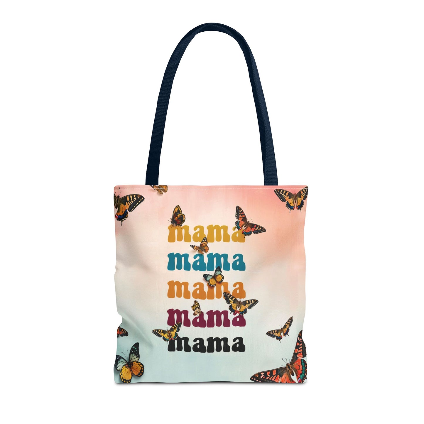 Colorful Mama Butterfly Tote Bag - Perfect for Moms on the Go