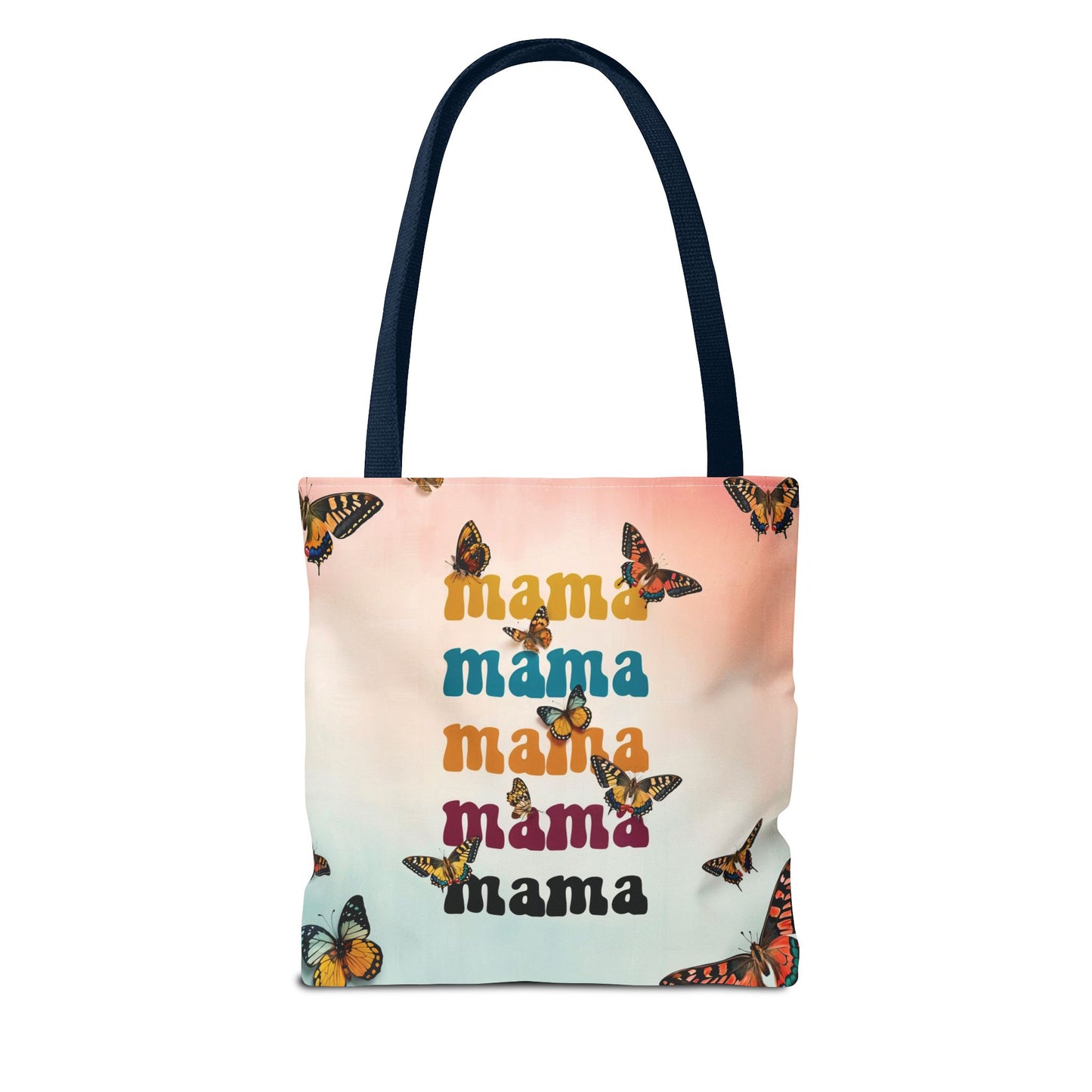 Colorful Mama Butterfly Tote Bag - Perfect for Moms on the Go
