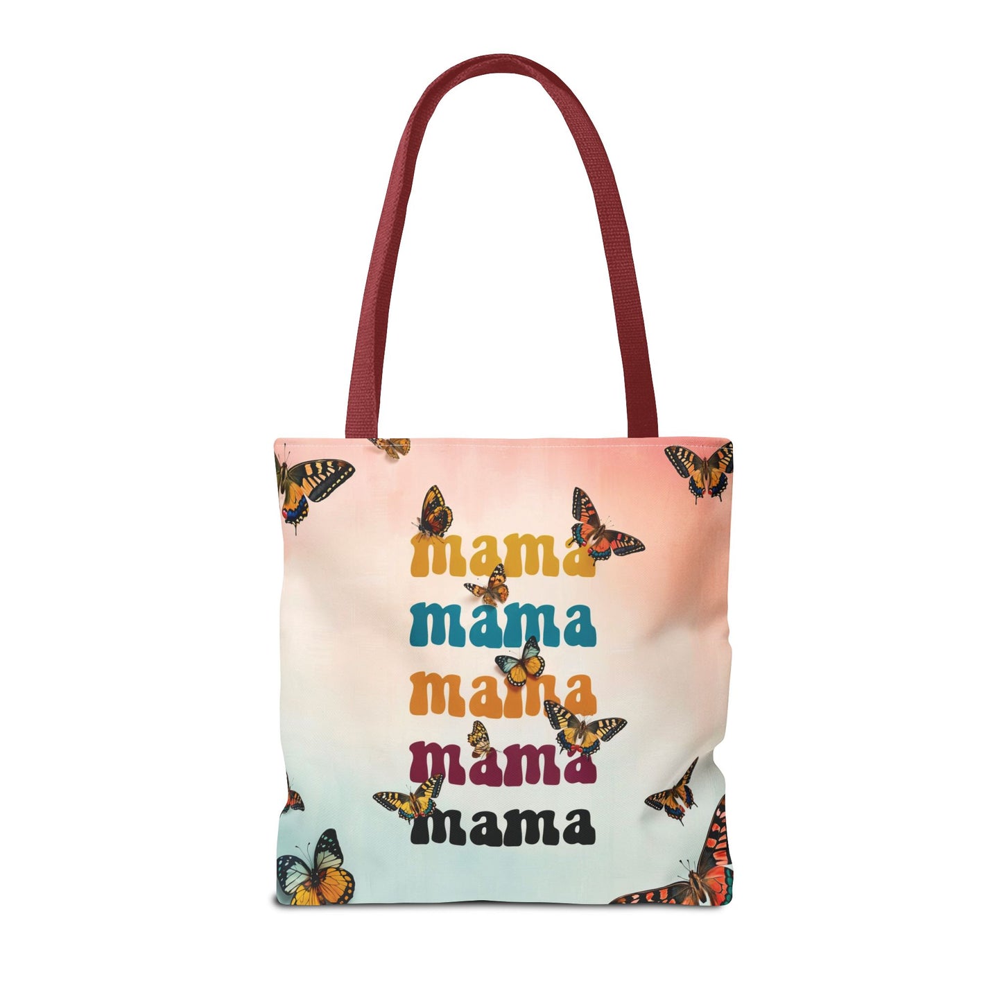 Colorful Mama Butterfly Tote Bag - Perfect for Moms on the Go