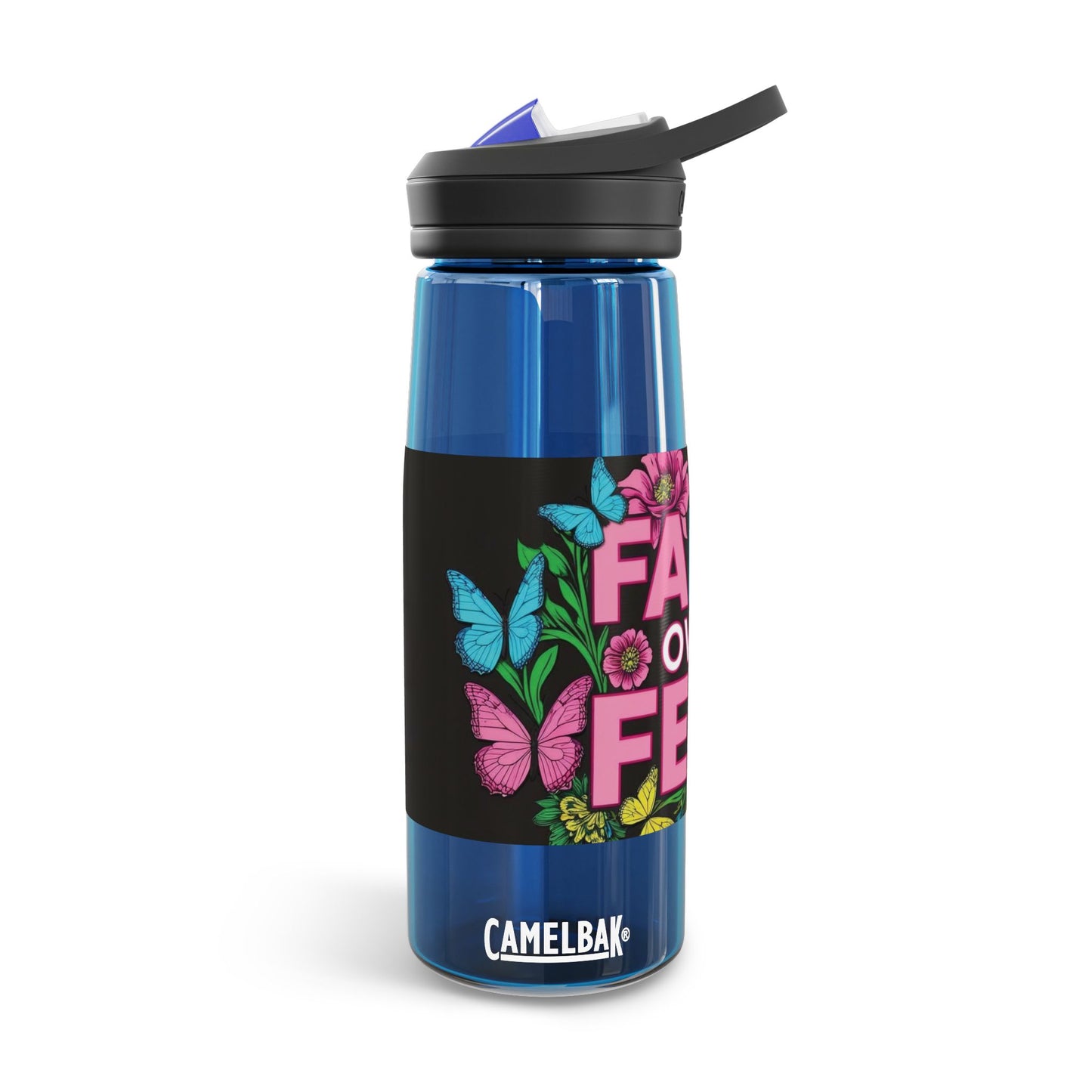 Faith Over Fear Water Bottle - CamelBak Eddy® 20oz/25oz