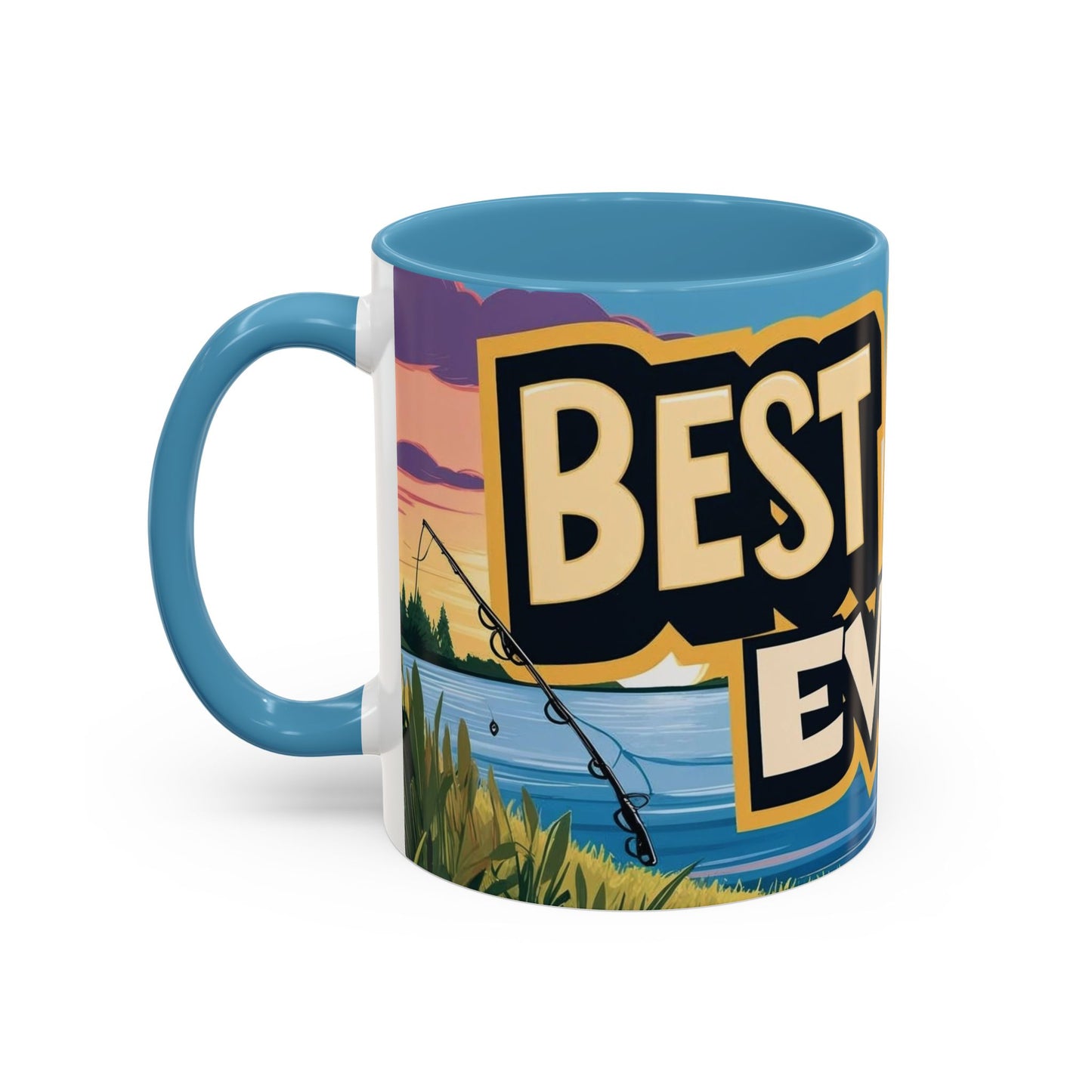 Best Dad Ever Fishing Coffee Mug - Perfect for Father's Day