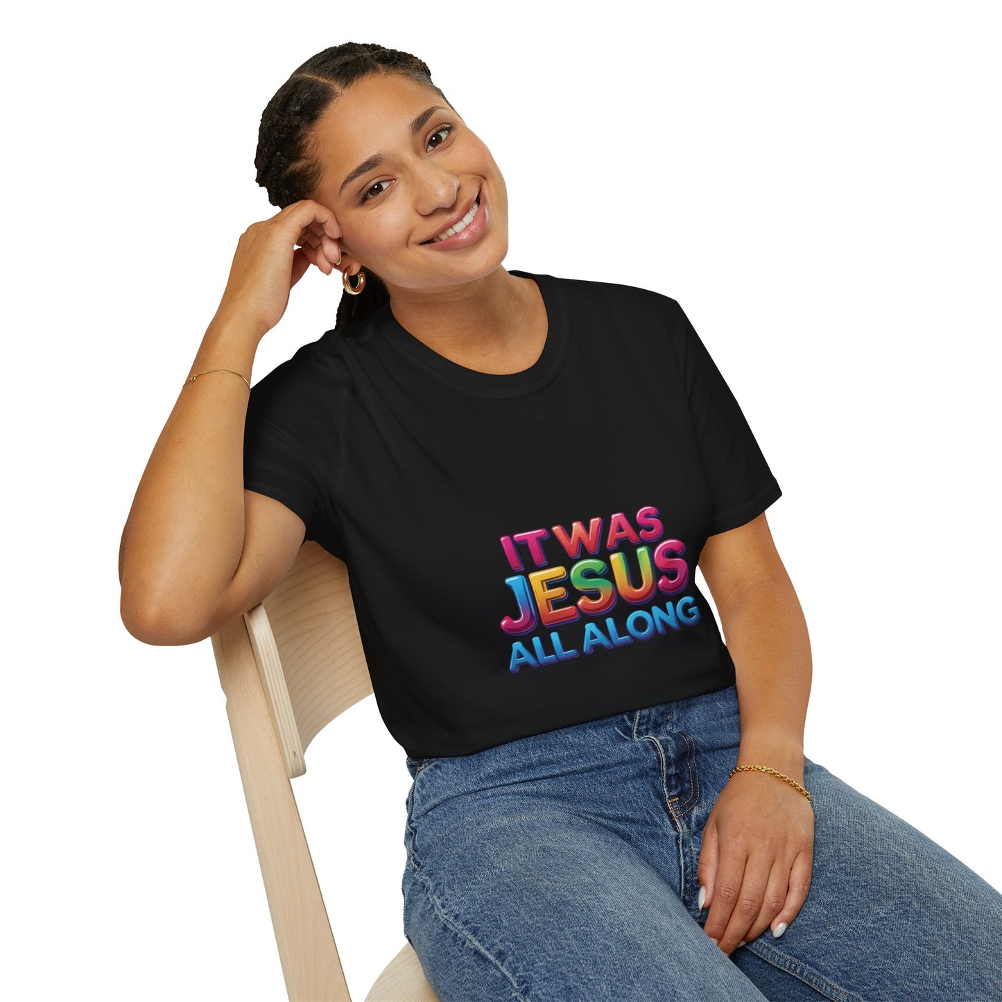 Religious T-Shirt - Jesus All Along
