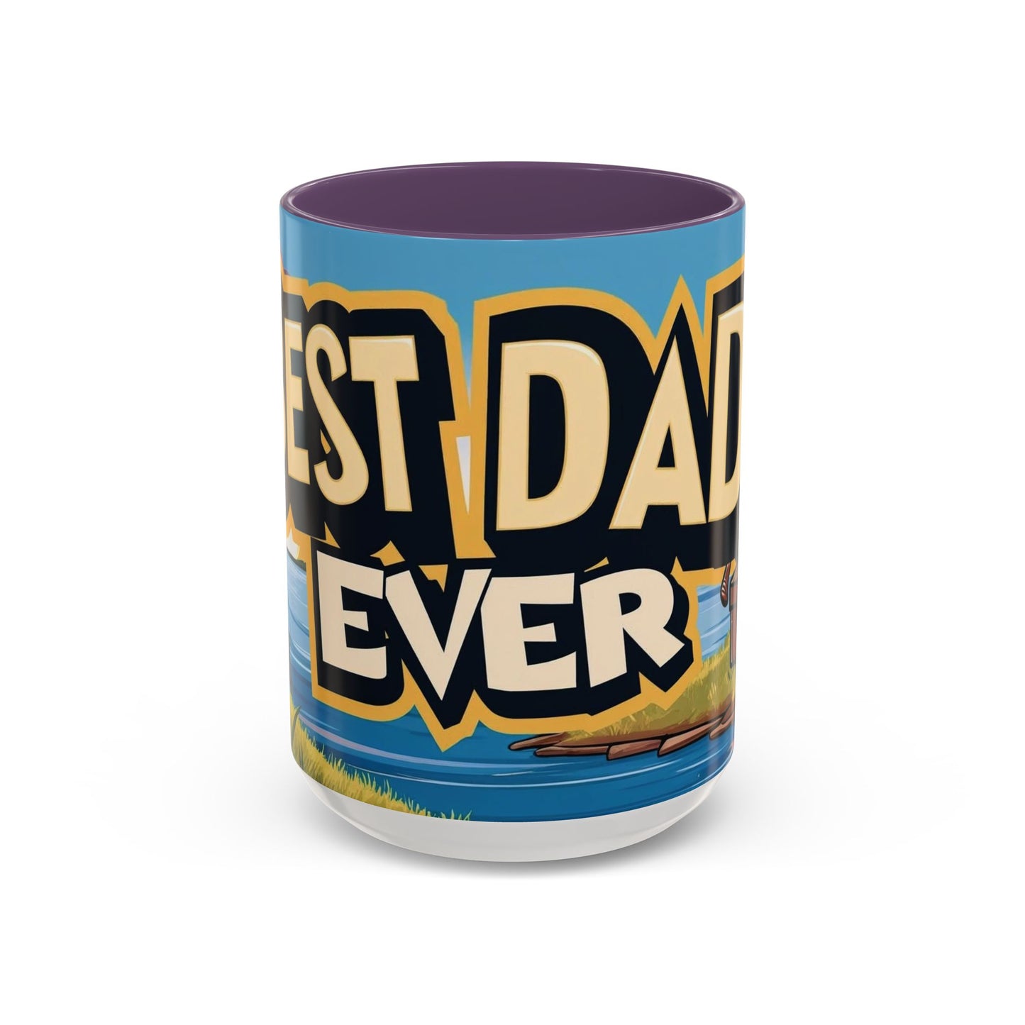 Best Dad Ever Fishing Coffee Mug - Perfect for Father's Day