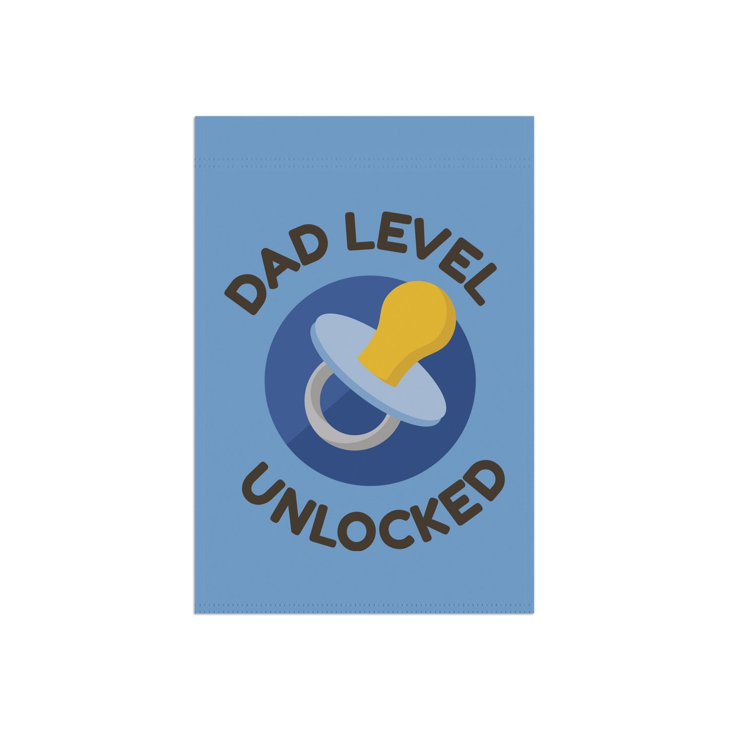Dad Level Unlocked Garden Banner - Celebrate Fatherhood!