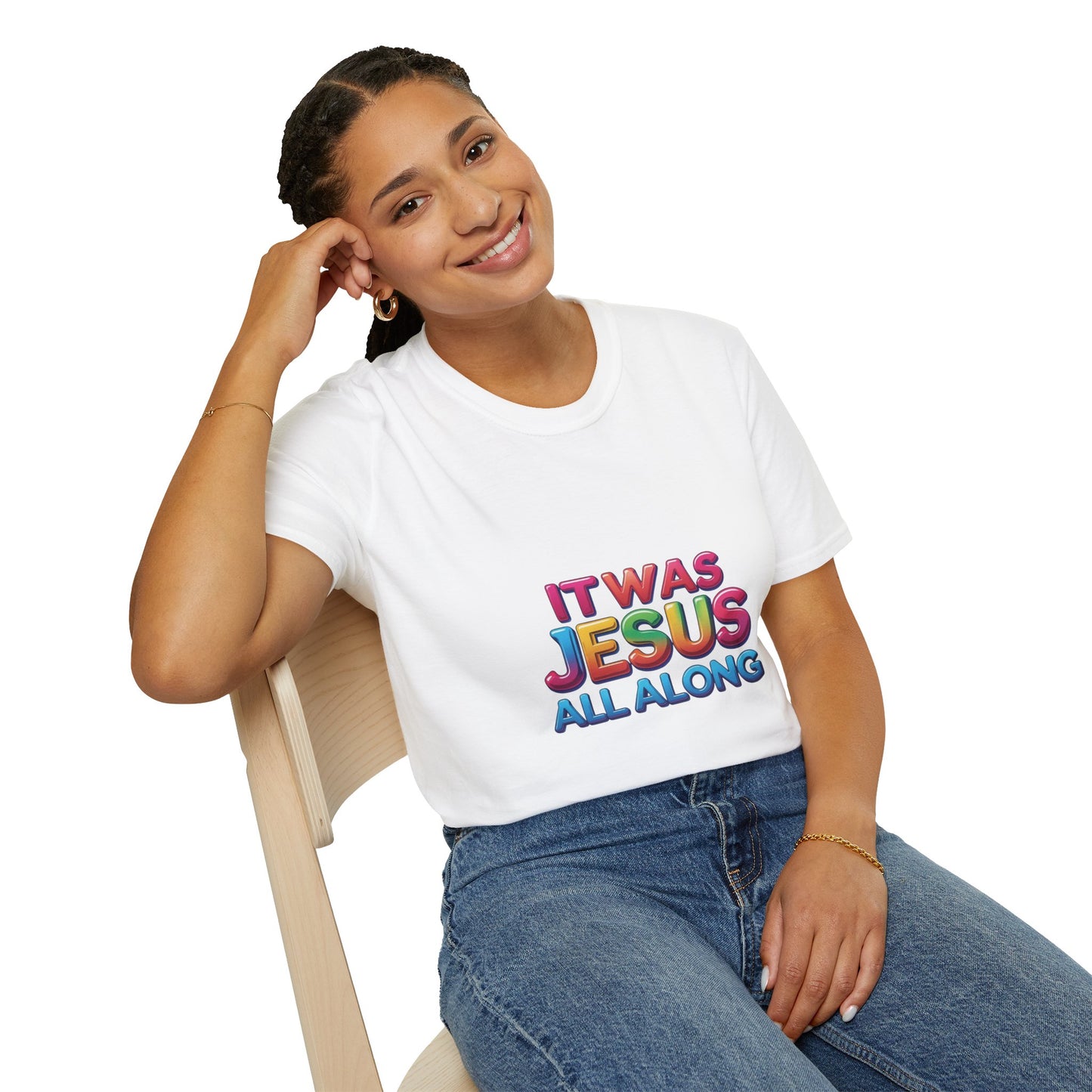Religious T-Shirt - Jesus All Along