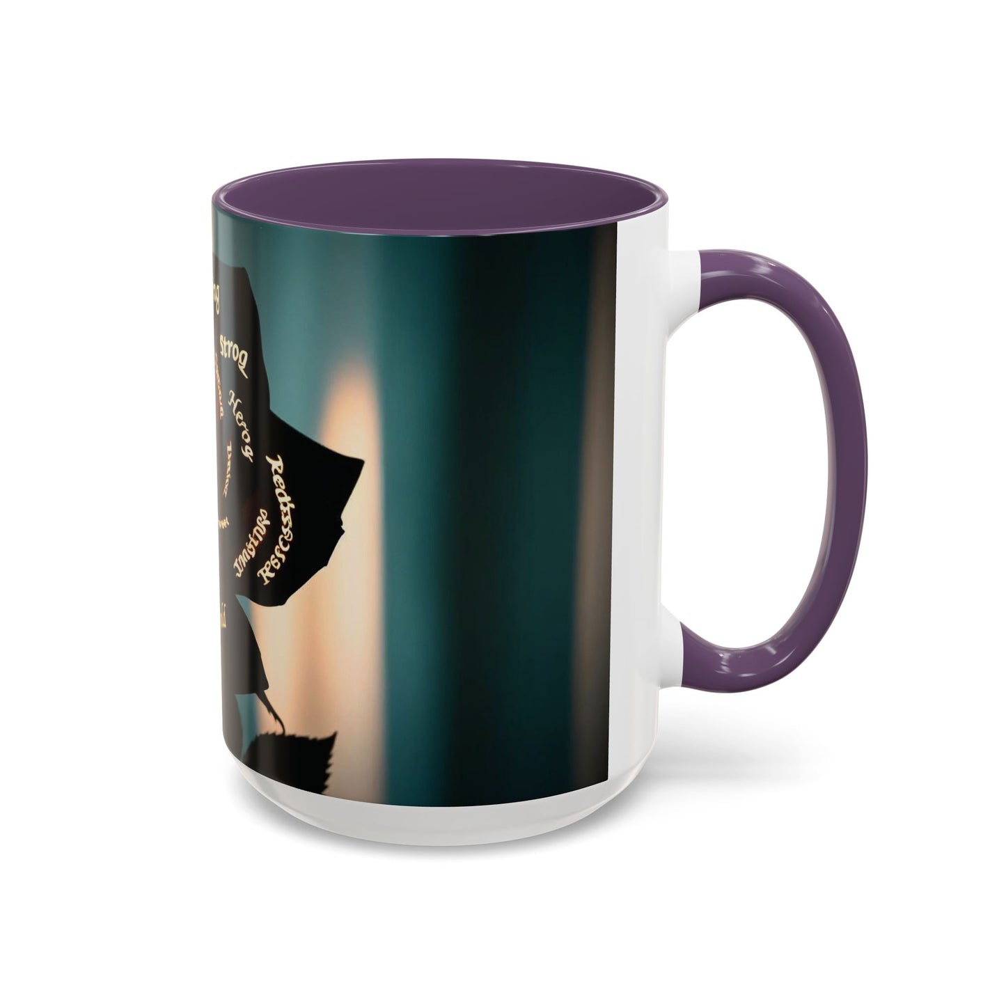 Inspirational Coffee Mug - Heart of Gold Quote with Rose Design