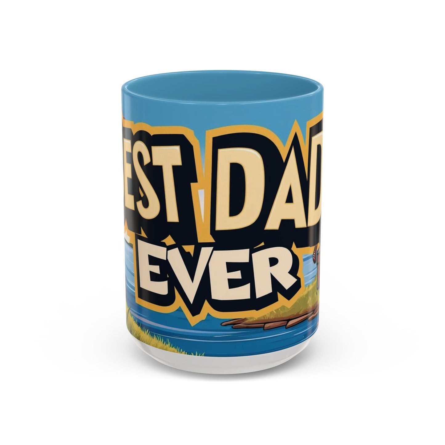Best Dad Ever Fishing Coffee Mug - Perfect for Father's Day
