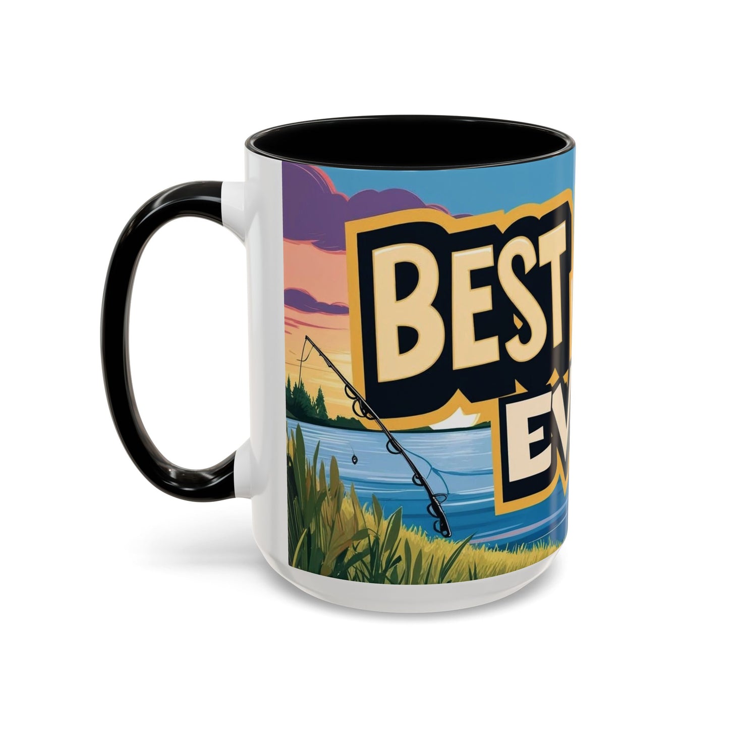 Best Dad Ever Fishing Coffee Mug - Perfect for Father's Day