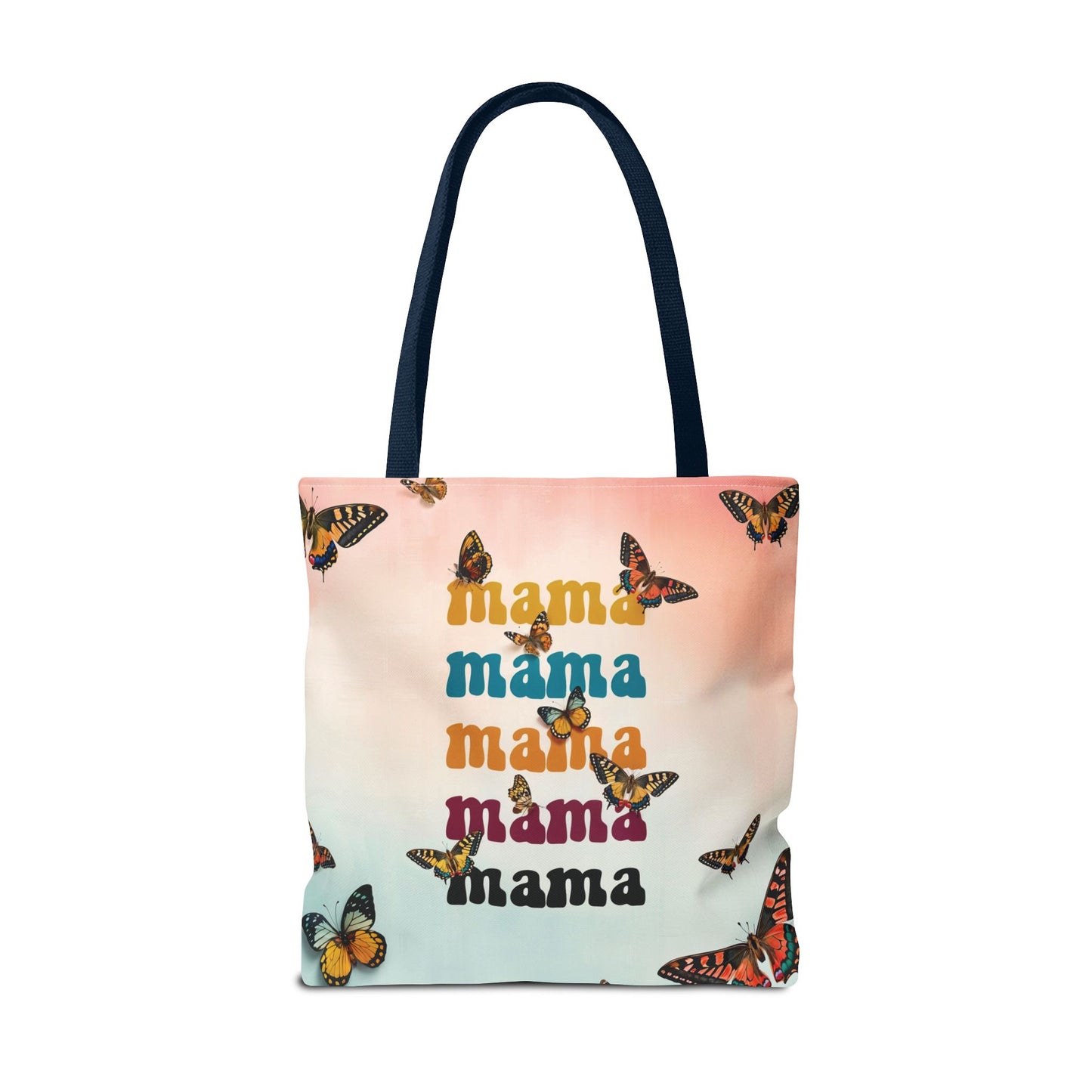 Colorful Mama Butterfly Tote Bag - Perfect for Moms on the Go