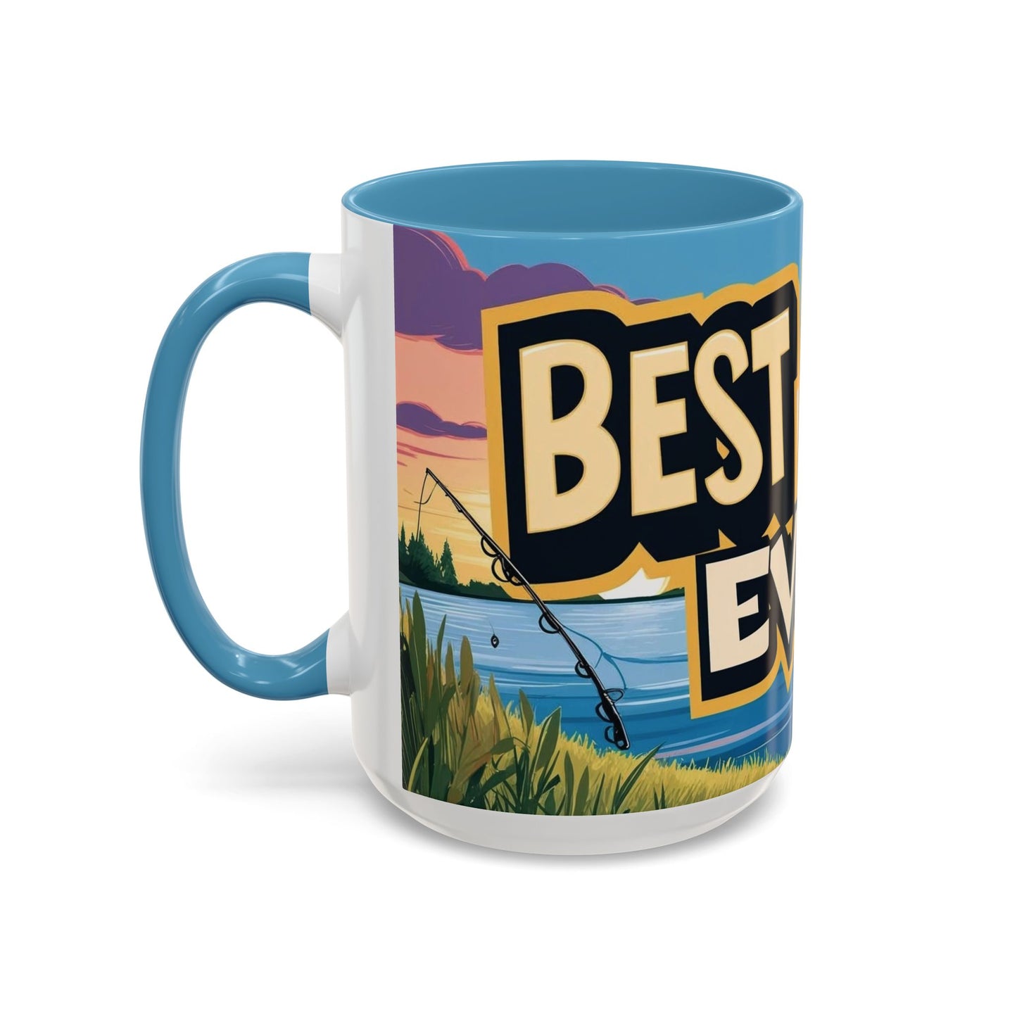 Best Dad Ever Fishing Coffee Mug - Perfect for Father's Day