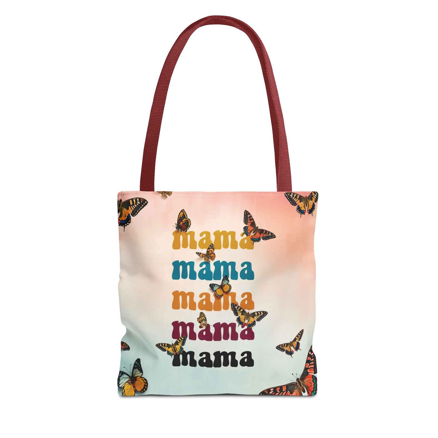 Colorful Mama Butterfly Tote Bag - Perfect for Moms on the Go