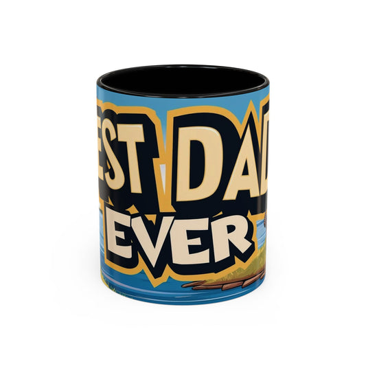 Best Dad Ever Fishing Coffee Mug - Perfect for Father's Day
