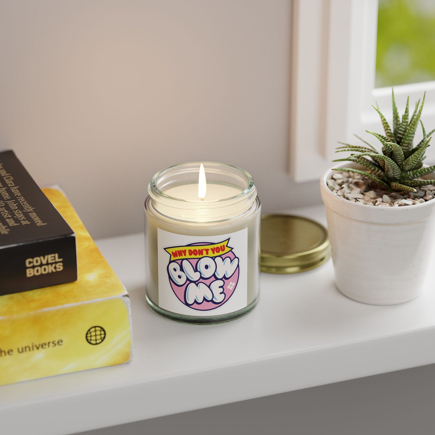 Why don't you Blow Me Scented Candle