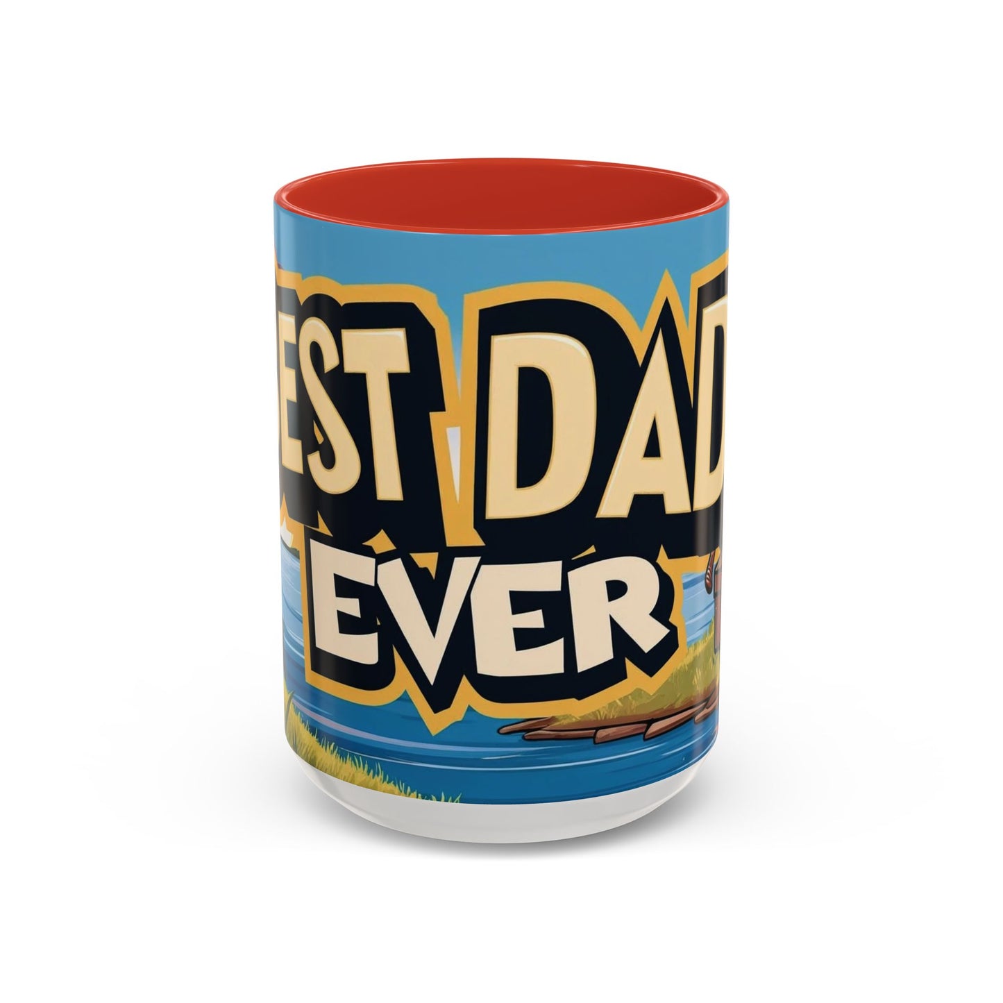 Best Dad Ever Fishing Coffee Mug - Perfect for Father's Day