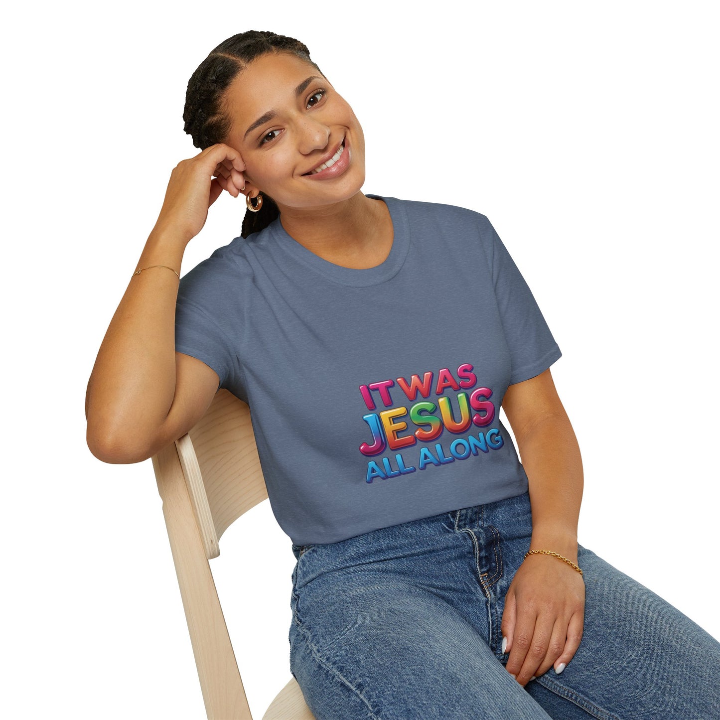 Religious T-Shirt - Jesus All Along