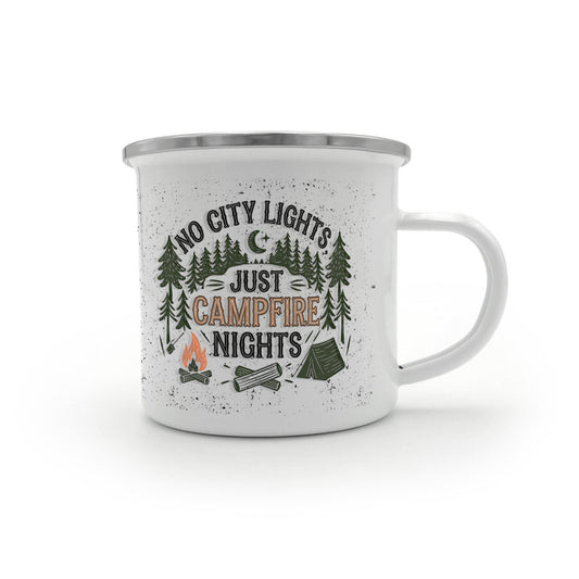 No City Lights-Camping Mug