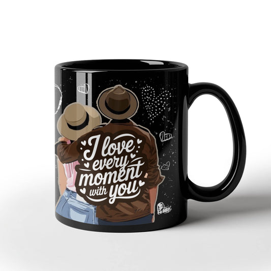 Every Moment-With You-11oz Black Mug